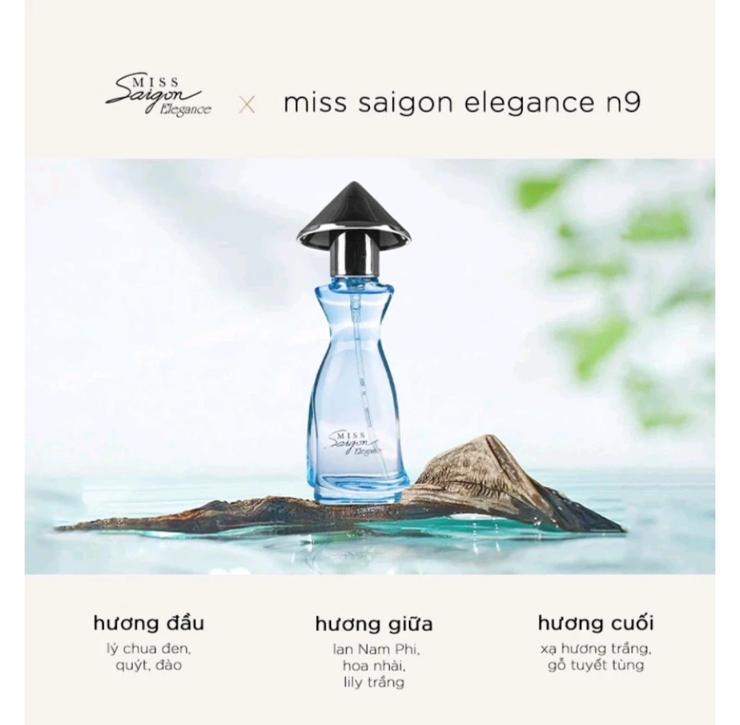 Miss Saigon Elegance Blush & Bloom 15ml x 3