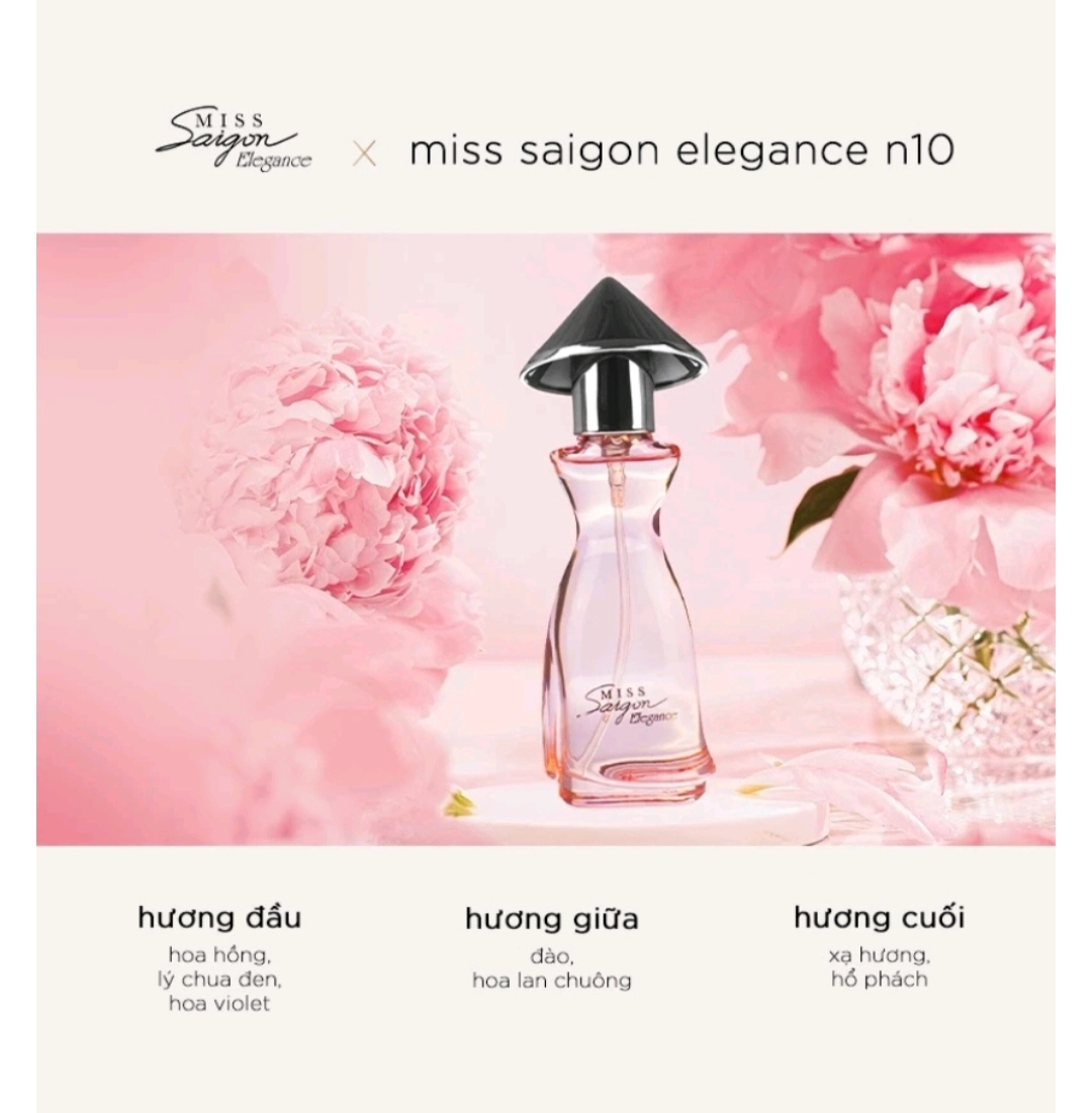 Miss Saigon Elegance Blush & Bloom 15ml x 3