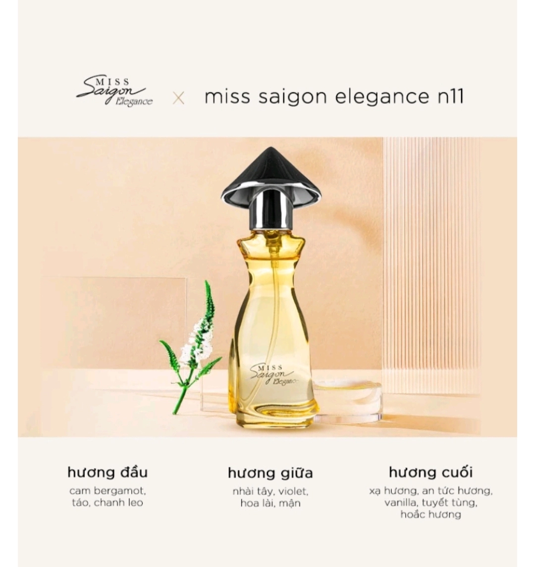Miss Saigon Elegance Blush & Bloom 15ml x 3