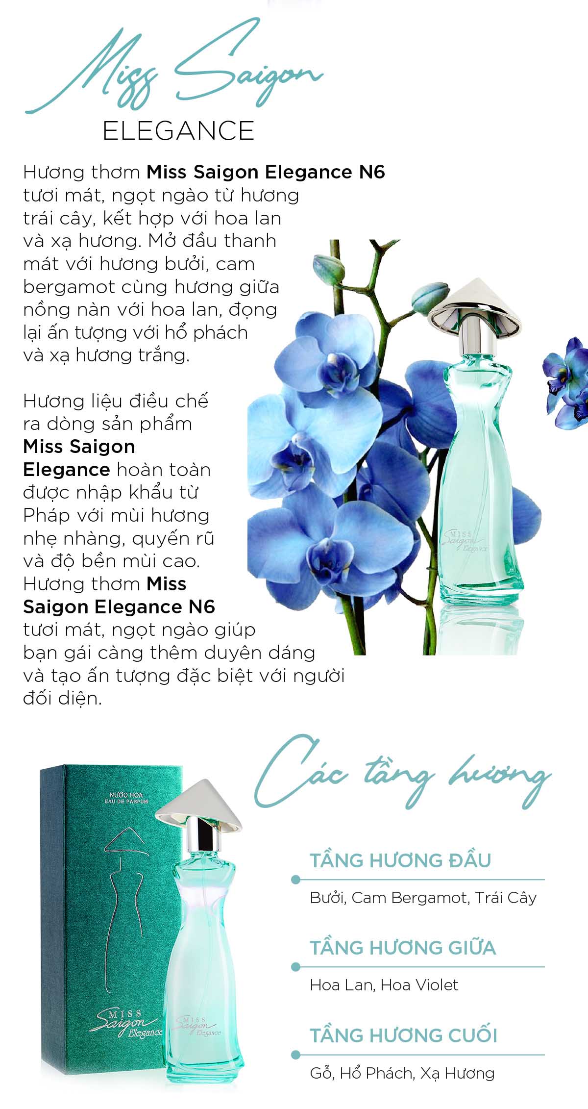 Miss Saigon Elegance Jade N6