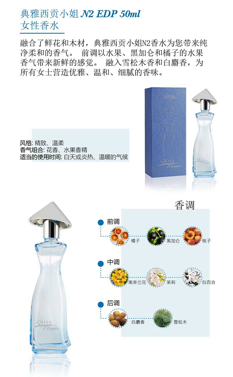 Miss Saigon Elegance Sapphire N2