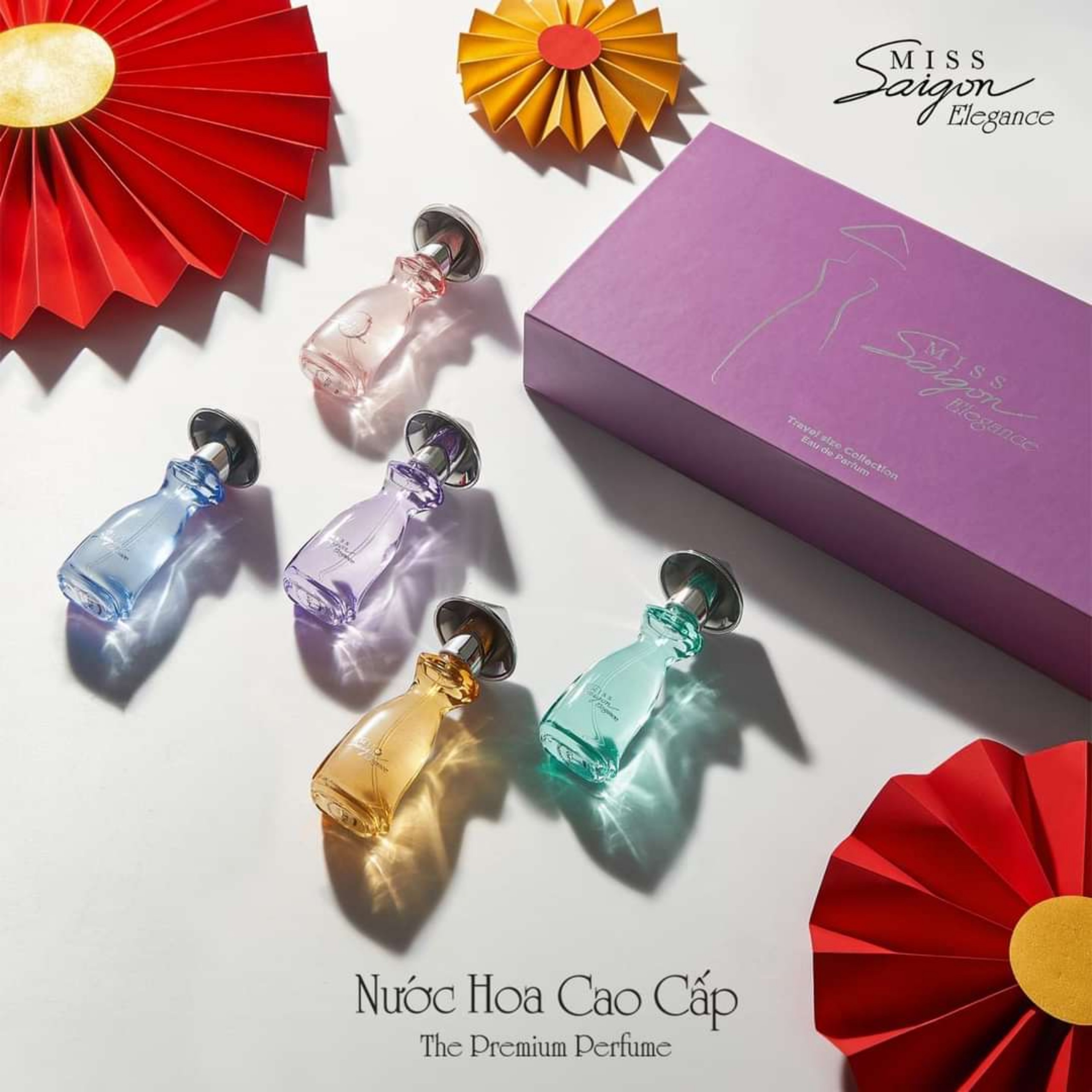 Bộ Sưu Tập Miss Saigon Elegance 15ml x 5