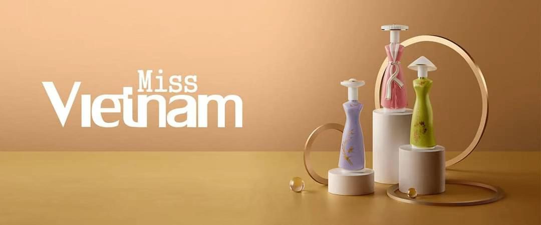Bộ Sưu Tập Nước Hoa Miss Vietnam Gốm Sứ Màu