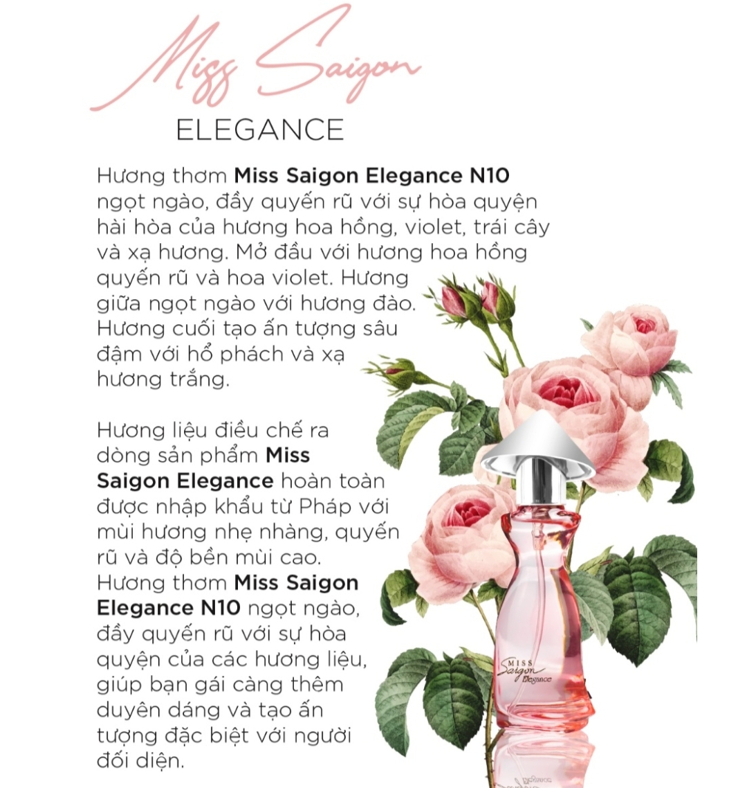 Miss Saigon Elegance Ruby N10