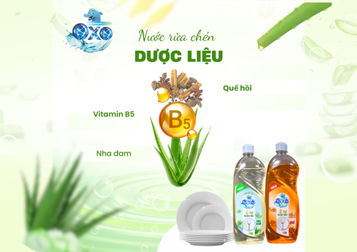 Nước rửa chén dược liệu