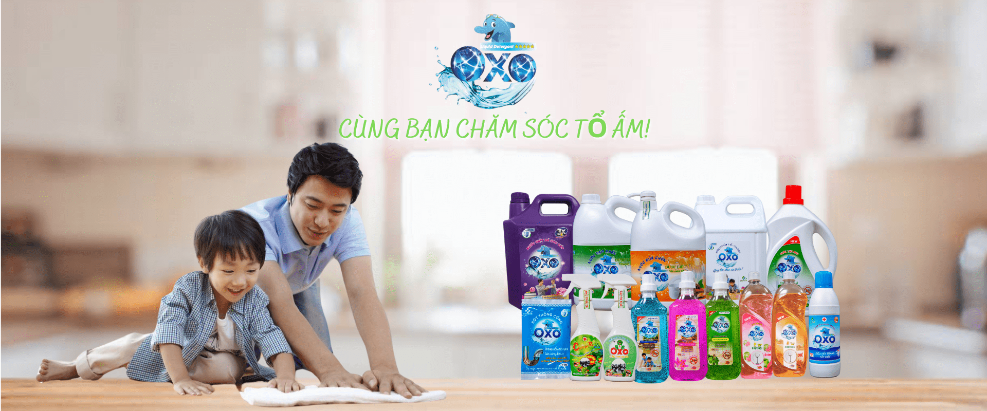 OXO Cùng bạn chăm sóc tổ ấm