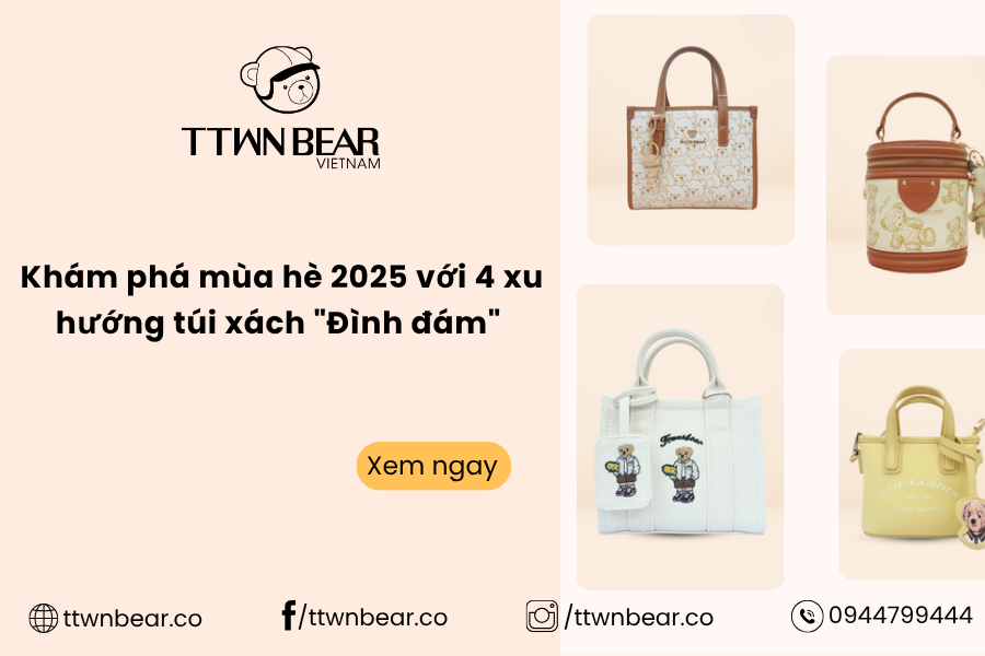 Khám phá mùa hè 2025 với 4 xu hướng túi xách