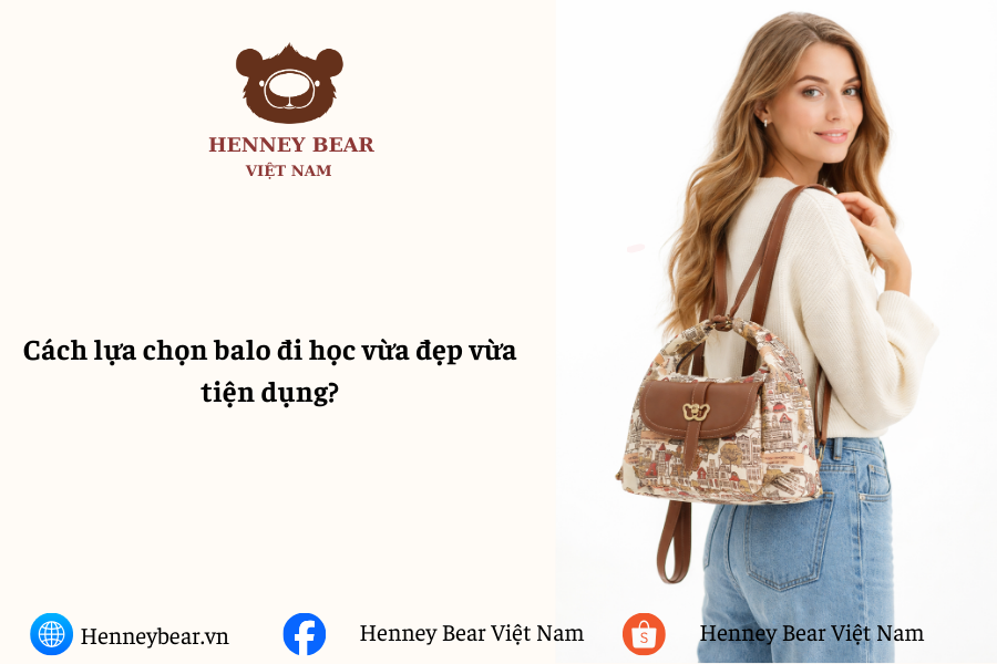 Cách lựa chọn balo đi học vừa đẹp vừa tiện dụng?
