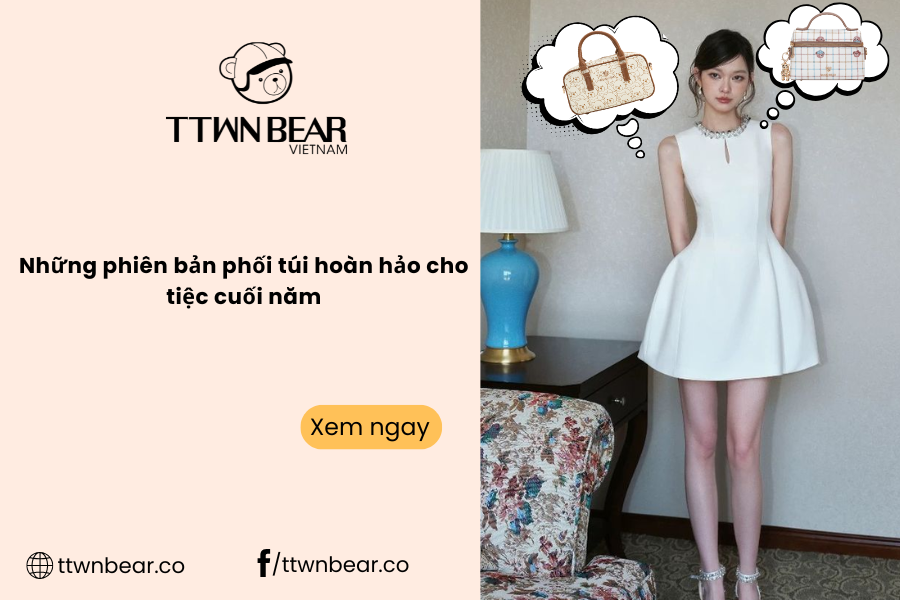 Những phiên bản phối túi hoàn hảo cho tiệc cuối năm