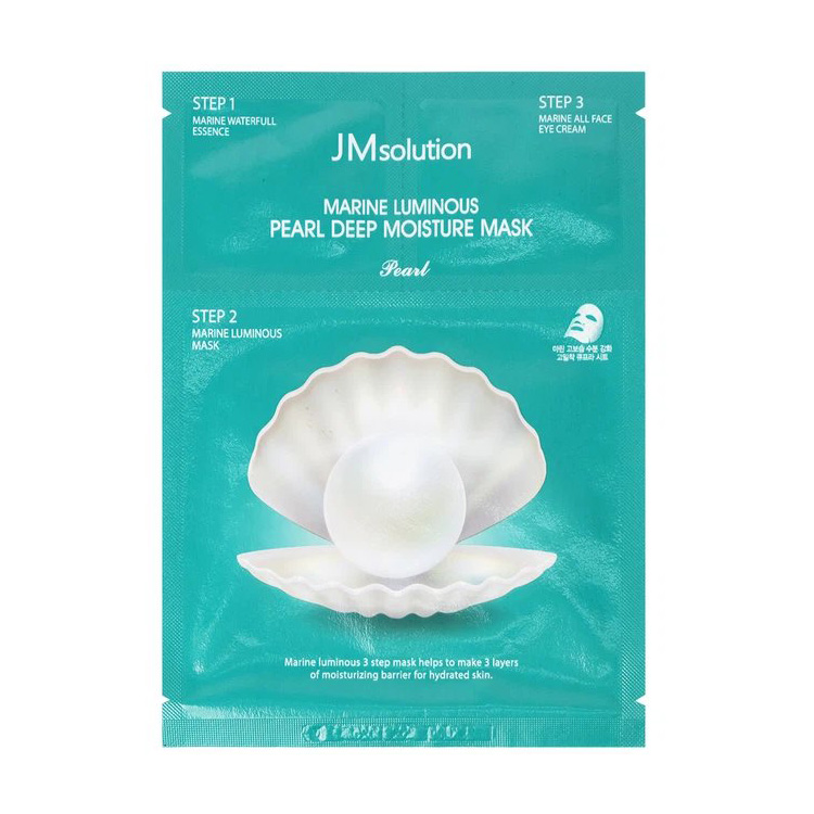 Mặt nạ Marine Luminous Pearl Deep Moisture Mask Peal JMsolution tăng cường dưỡng ẩm, dưỡng trắng (30ml)