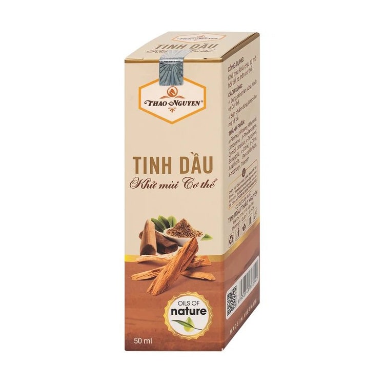 Tinh dầu khử mùi cơ thể Thảo Nguyên giúp cân bằng độ ẩm cho da (50ml)
