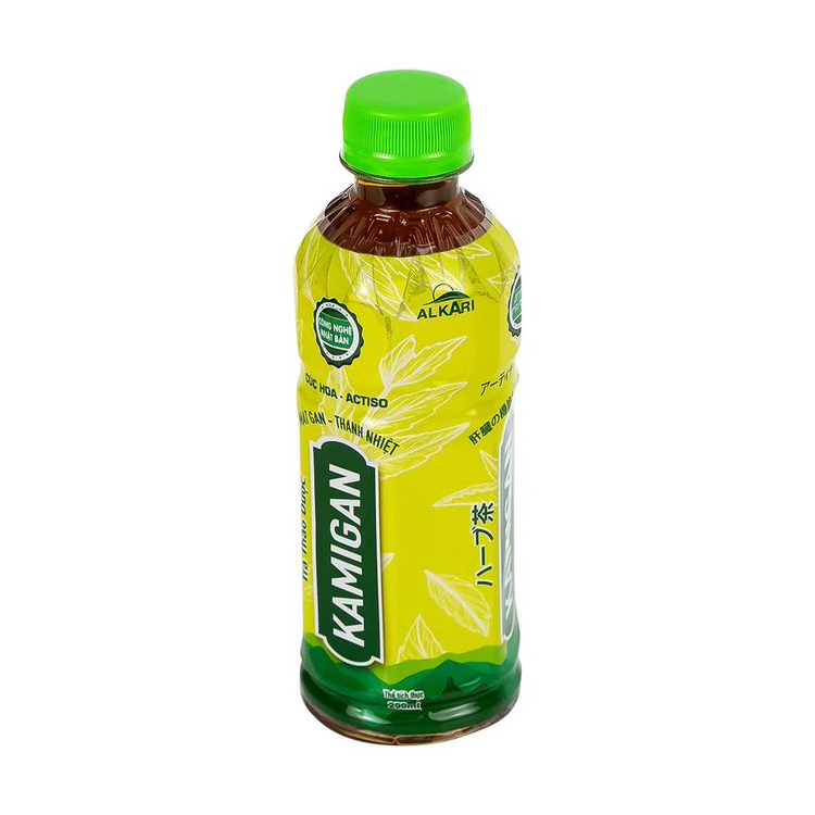 Trà thảo dược Kamigan 290ml thanh nhiệt, lợi tiểu, mát gan