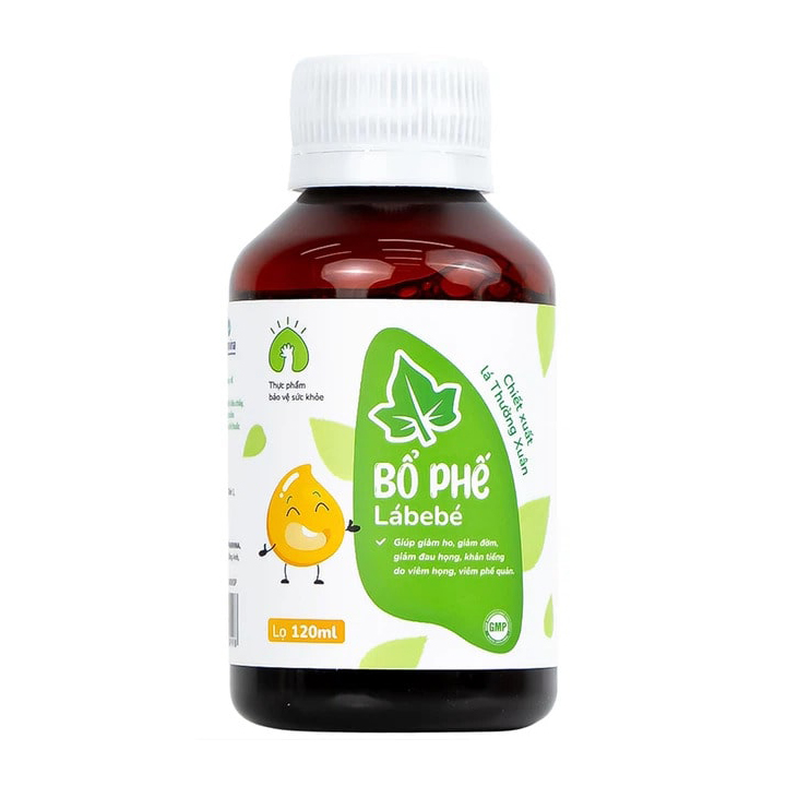 Siro Bổ Phế Lábebé 120ml hỗ trợ bổ phế, giảm ho, giảm đờm, giảm đau họng