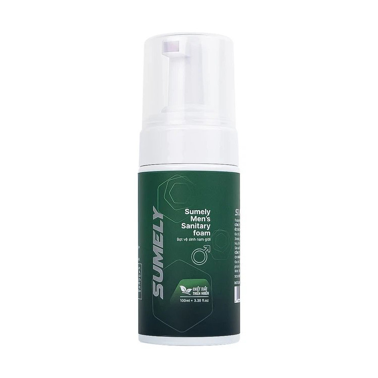 Bọt vệ sinh nam giới Sumely Men's Sanitary Foam giúp làm sạch, khử và ngăn chặn mùi vùng kín (100ml)