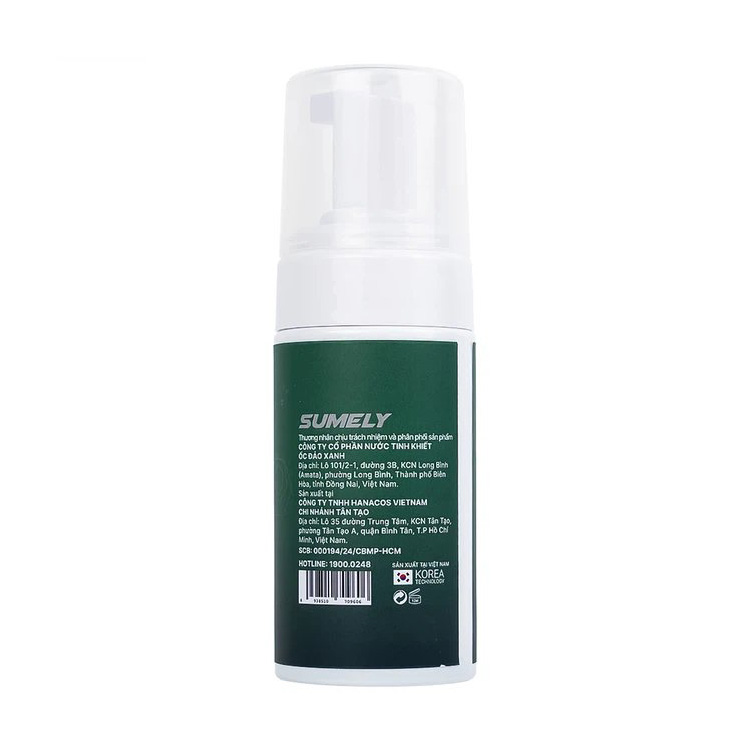 Bọt vệ sinh nam giới Sumely Men's Sanitary Foam giúp làm sạch, khử và ngăn chặn mùi vùng kín (100ml)