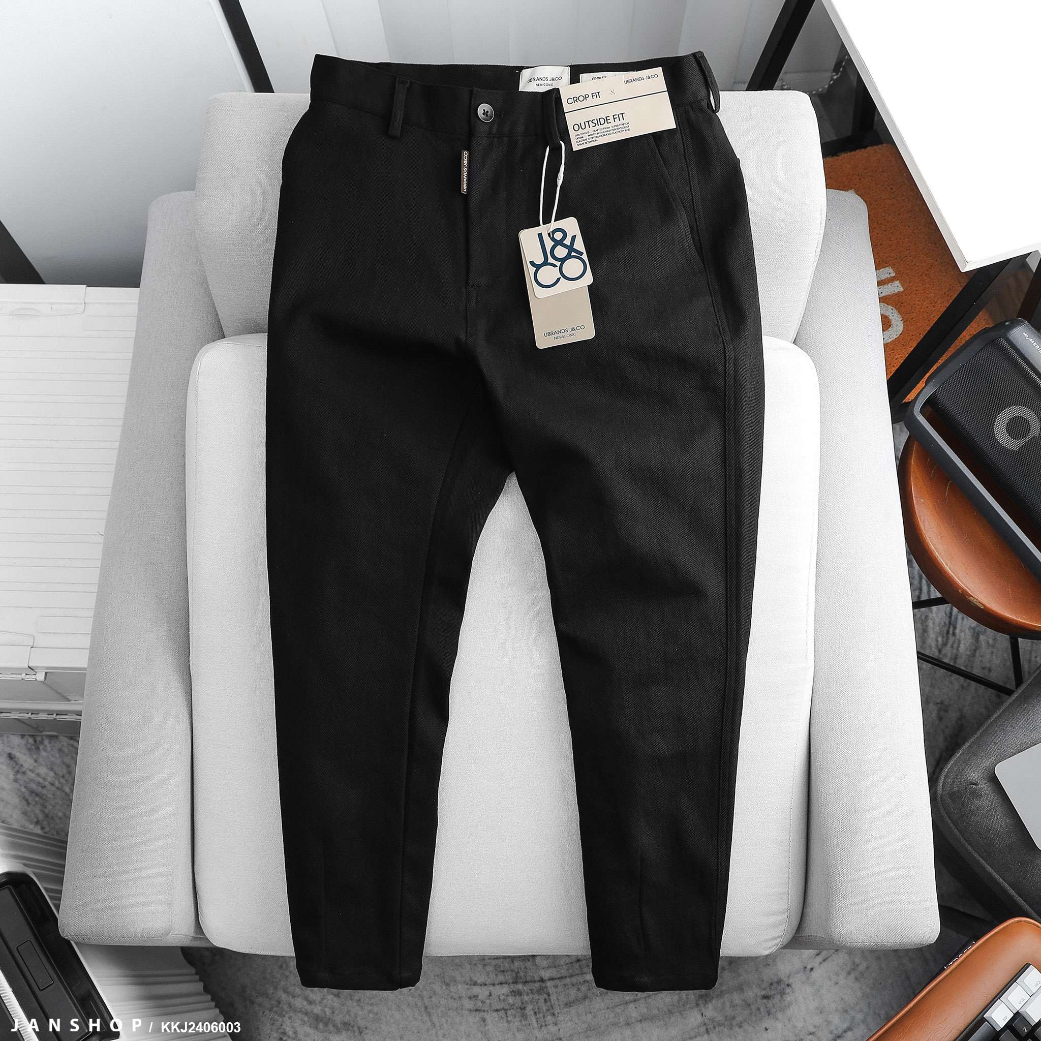 Kaki J&CO Crop Fit Raven