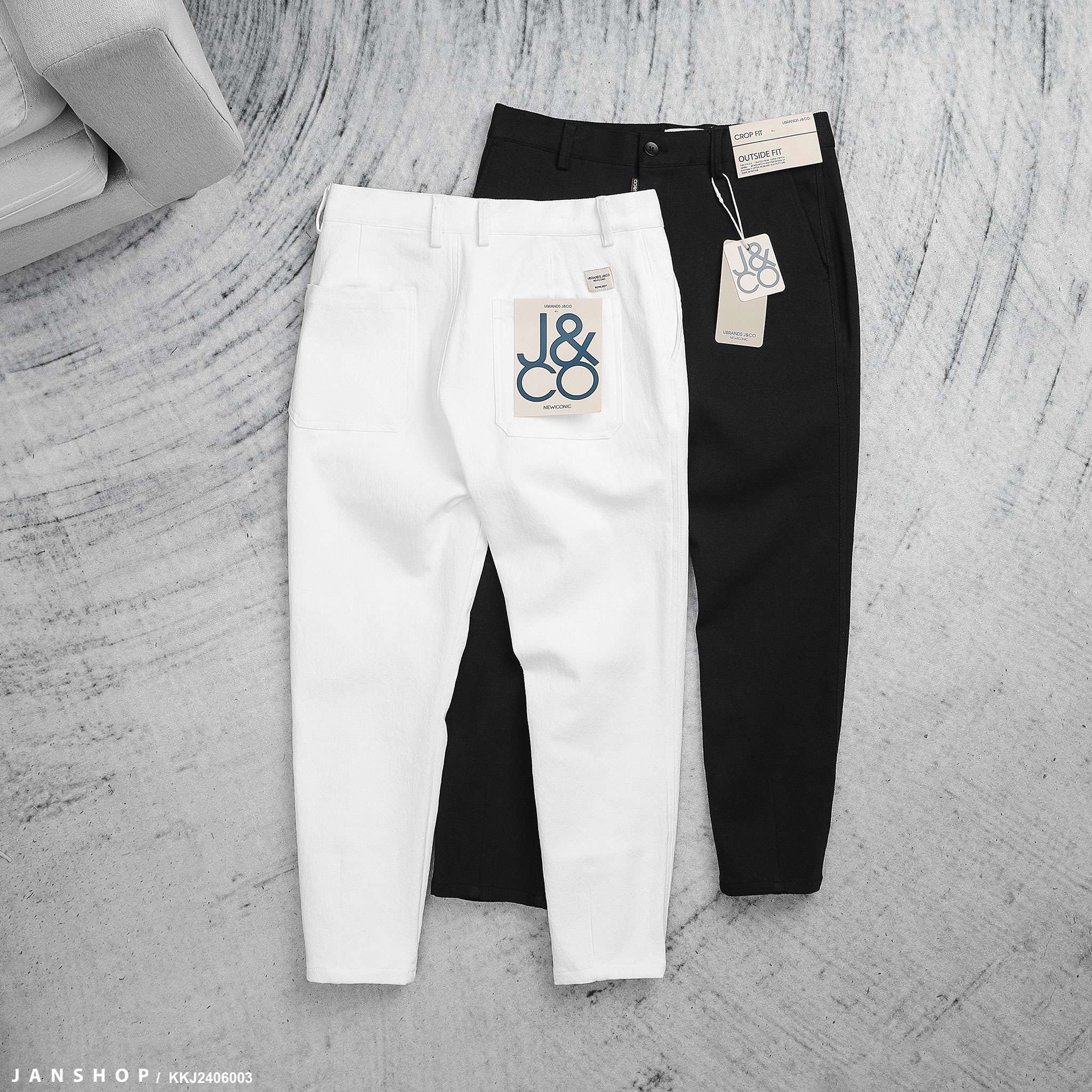Kaki J&CO Crop Fit Raven