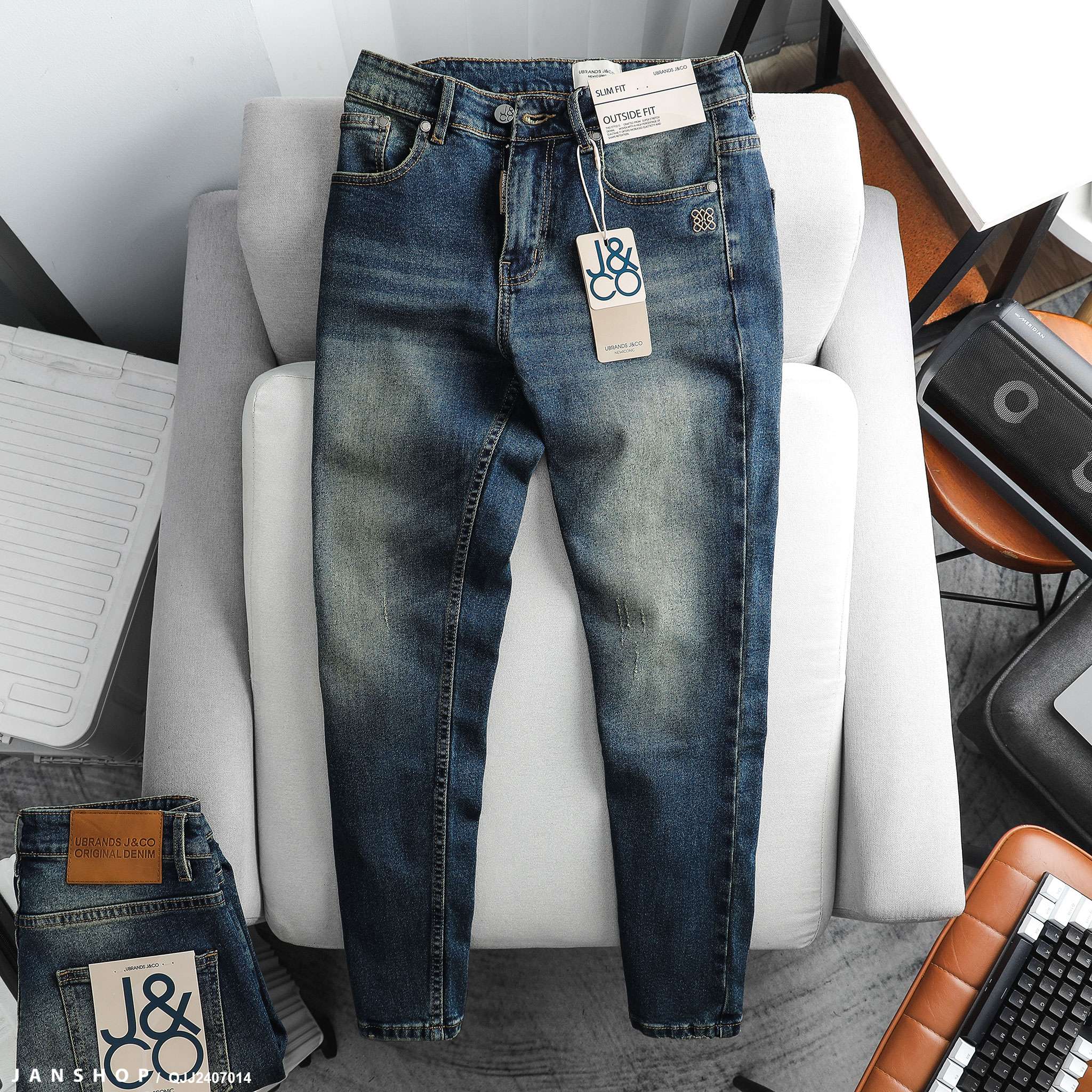 Quần Jean J&CO Slimfit Edward