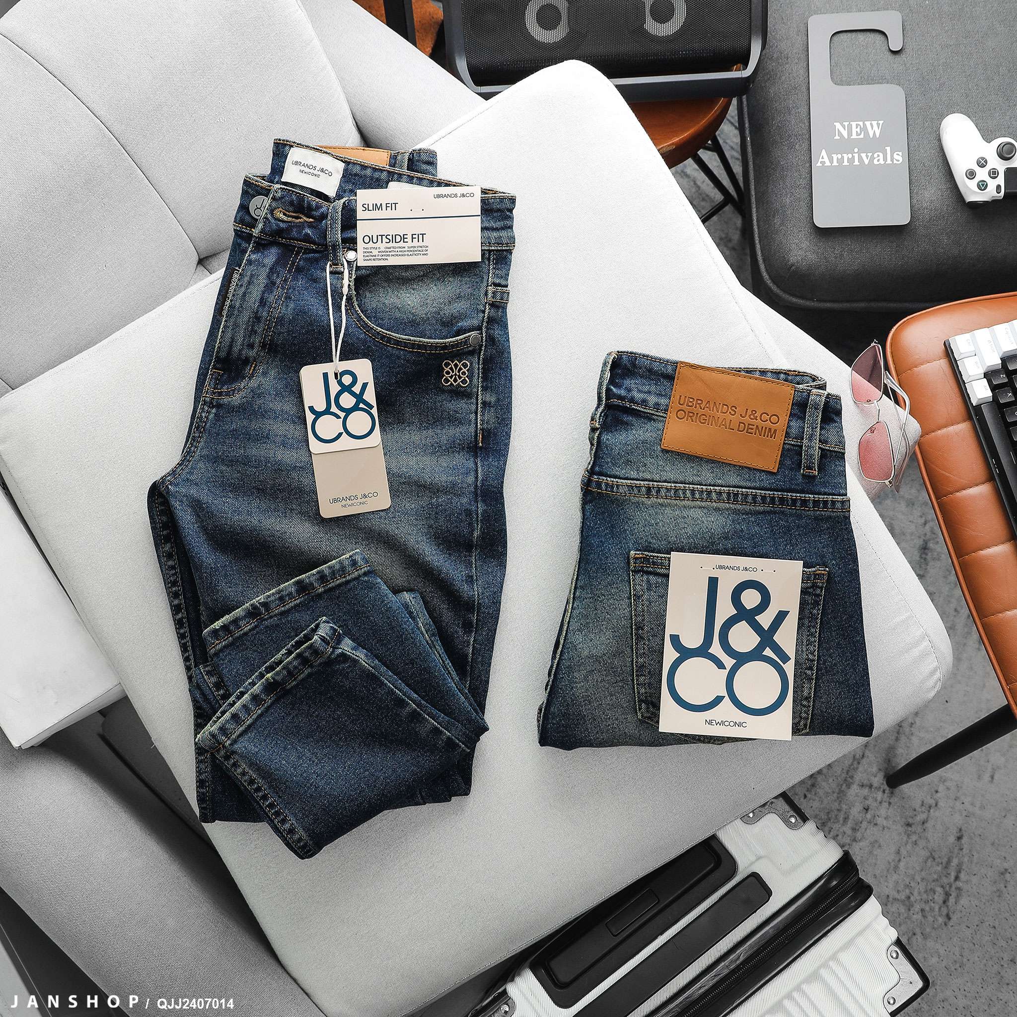 Quần Jean J&CO Slimfit Edward