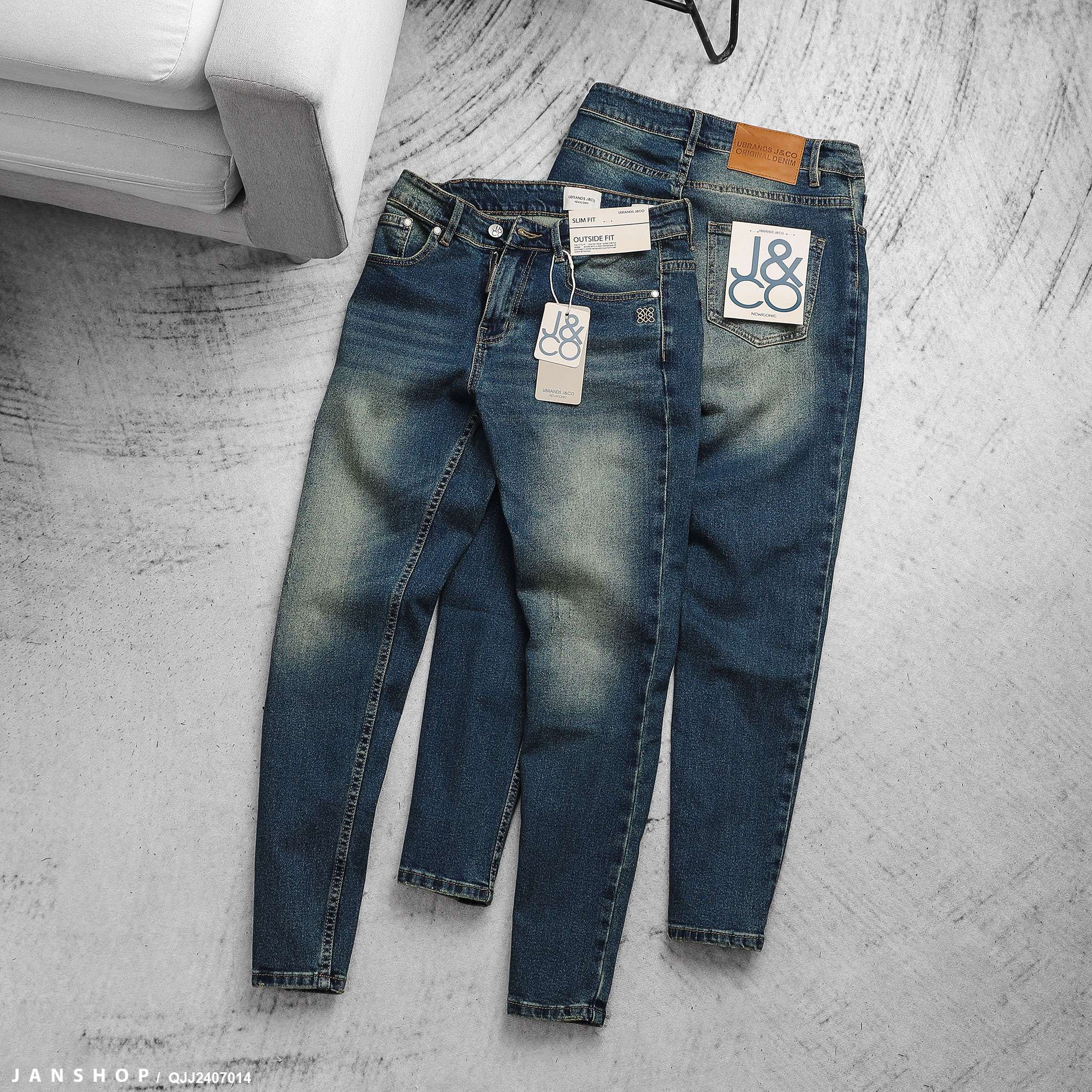 Quần Jean J&CO Slimfit Edward