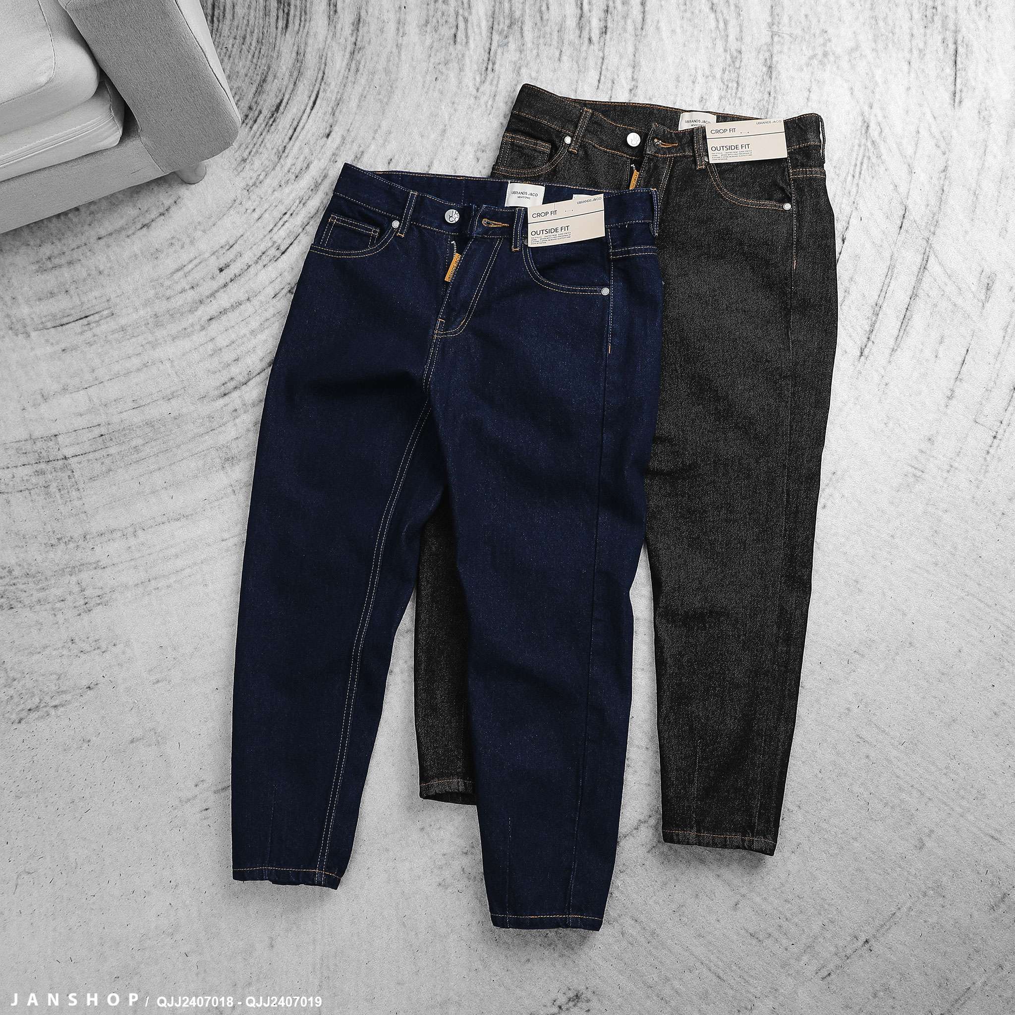 Quần Jean J&CO Crop Fit Edgar