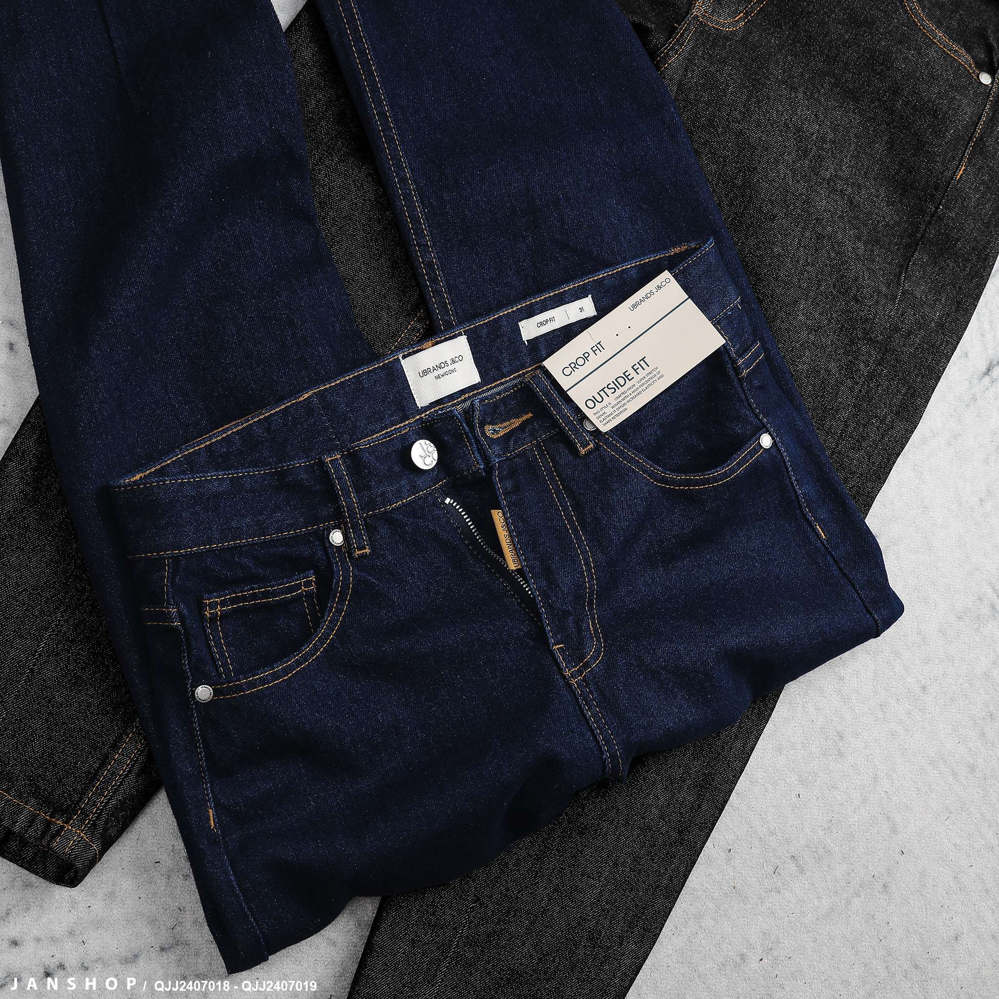 Quần Jean J&CO Crop Fit Edgar