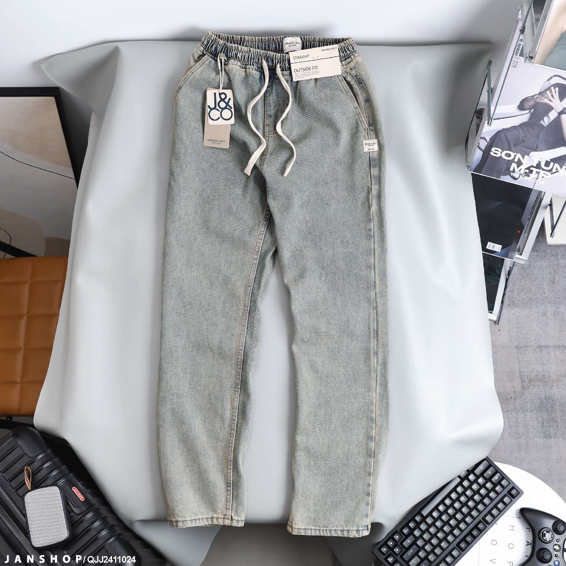 Quần Jean J&CO Straght Riley