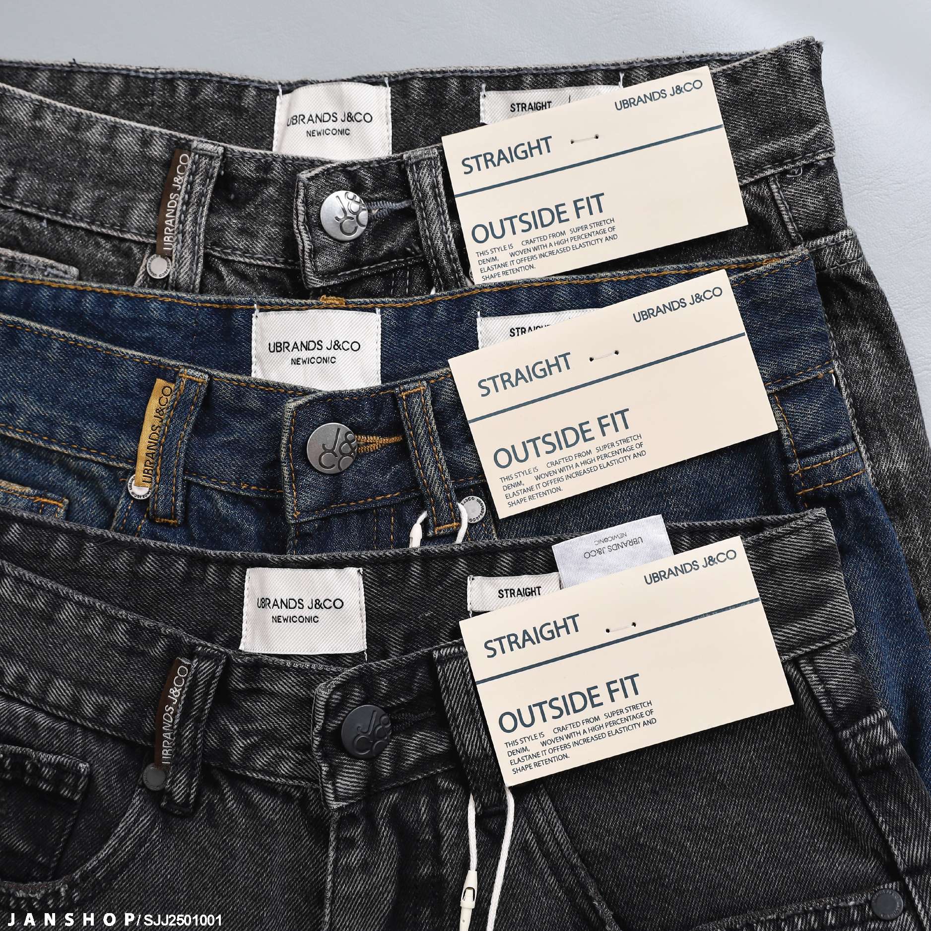 Shorts Jean J&CO Relaxed Native