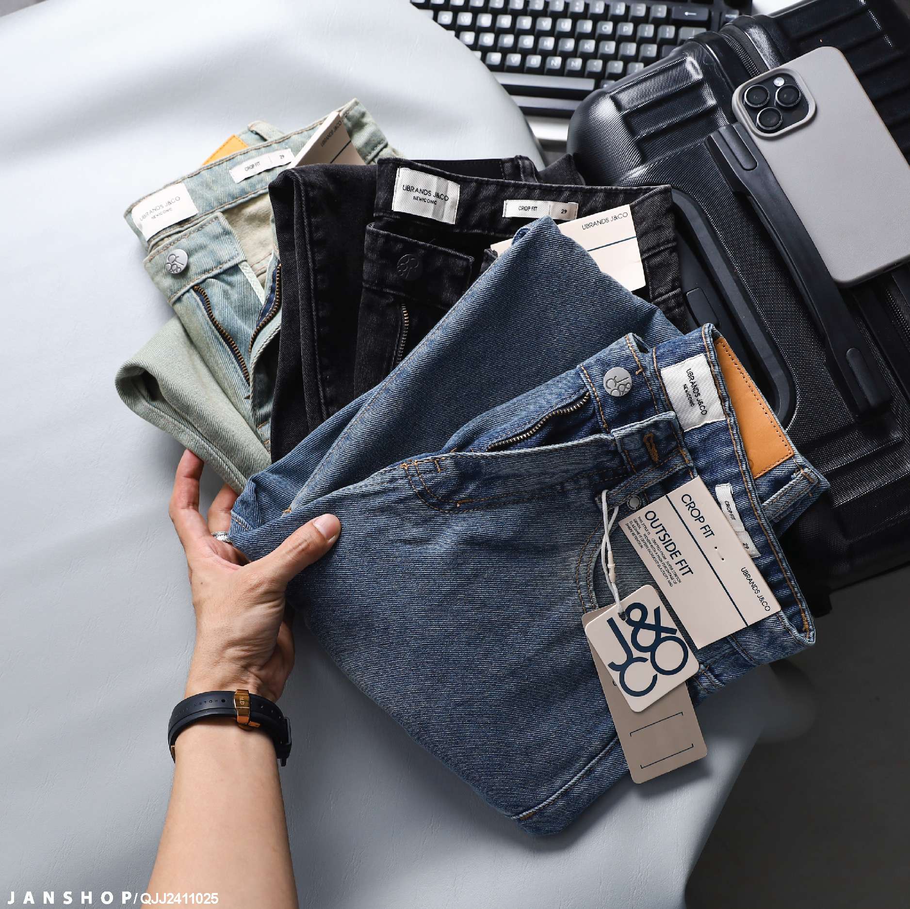 Quần Jean J&CO Cropfit Jolly