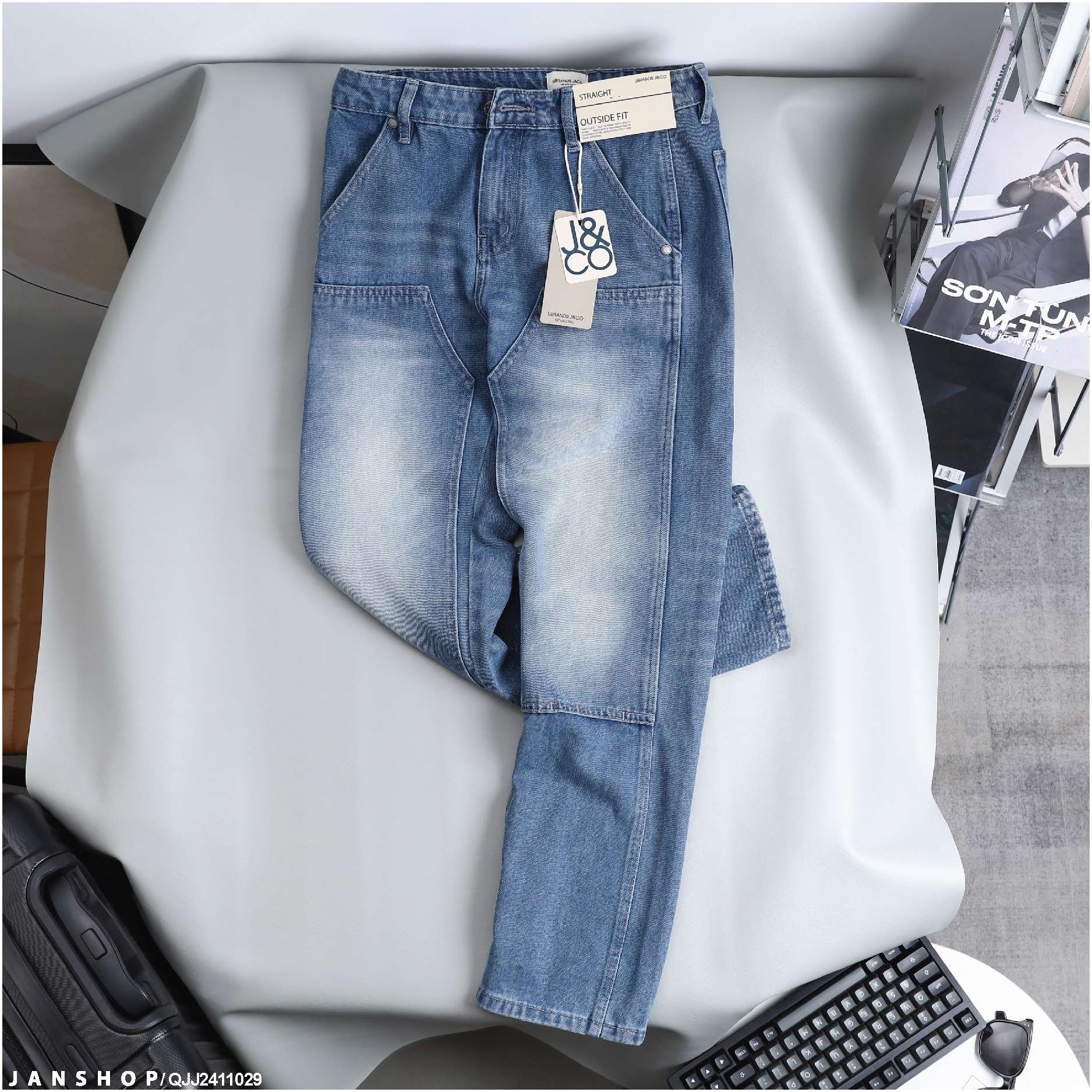 Quần Jean J&CO Straight Tough
