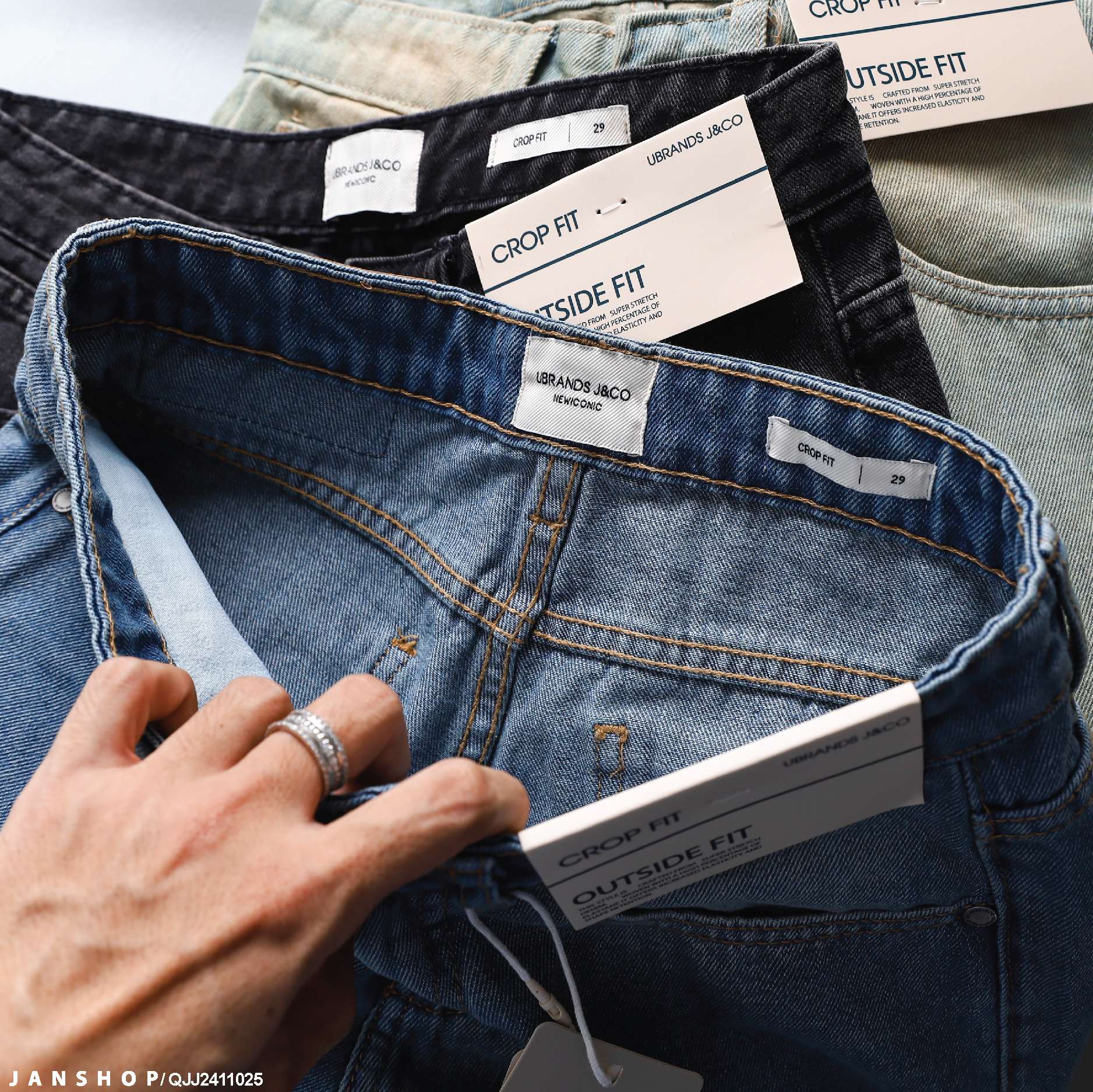 Quần Jean J&CO Cropfit Jolly