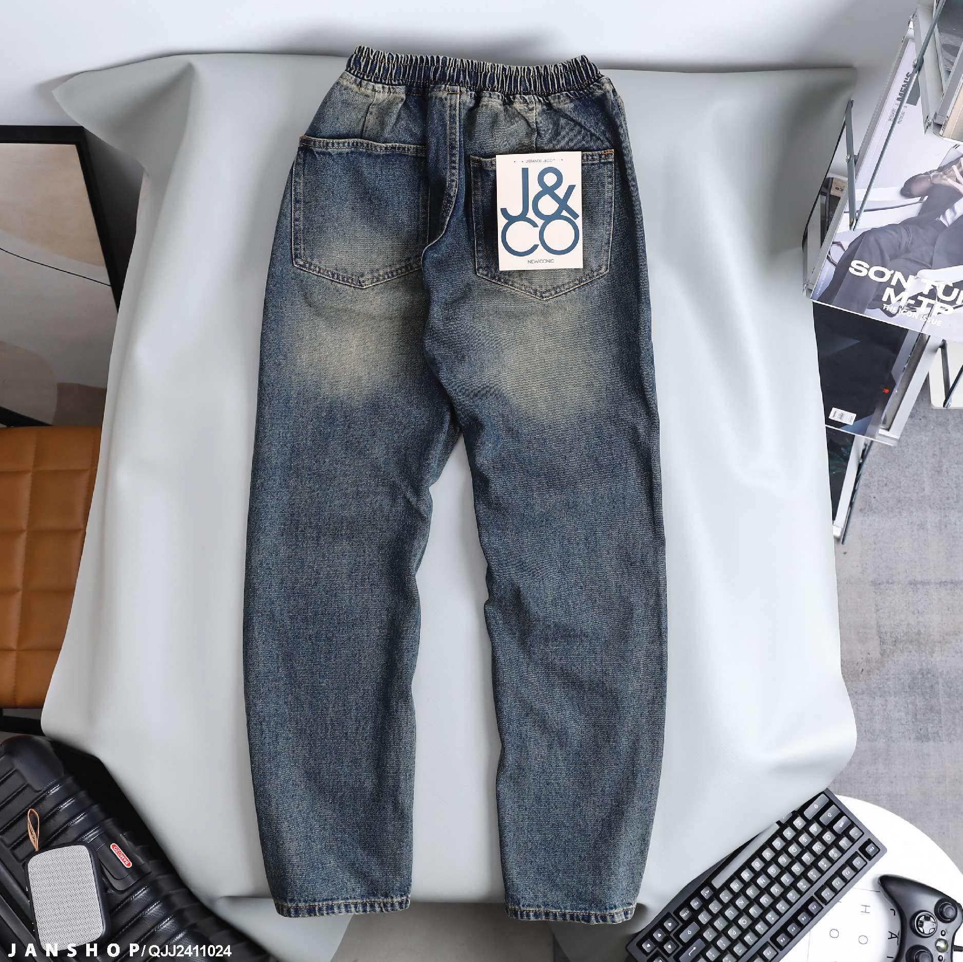 Quần Jean J&CO Straght Riley