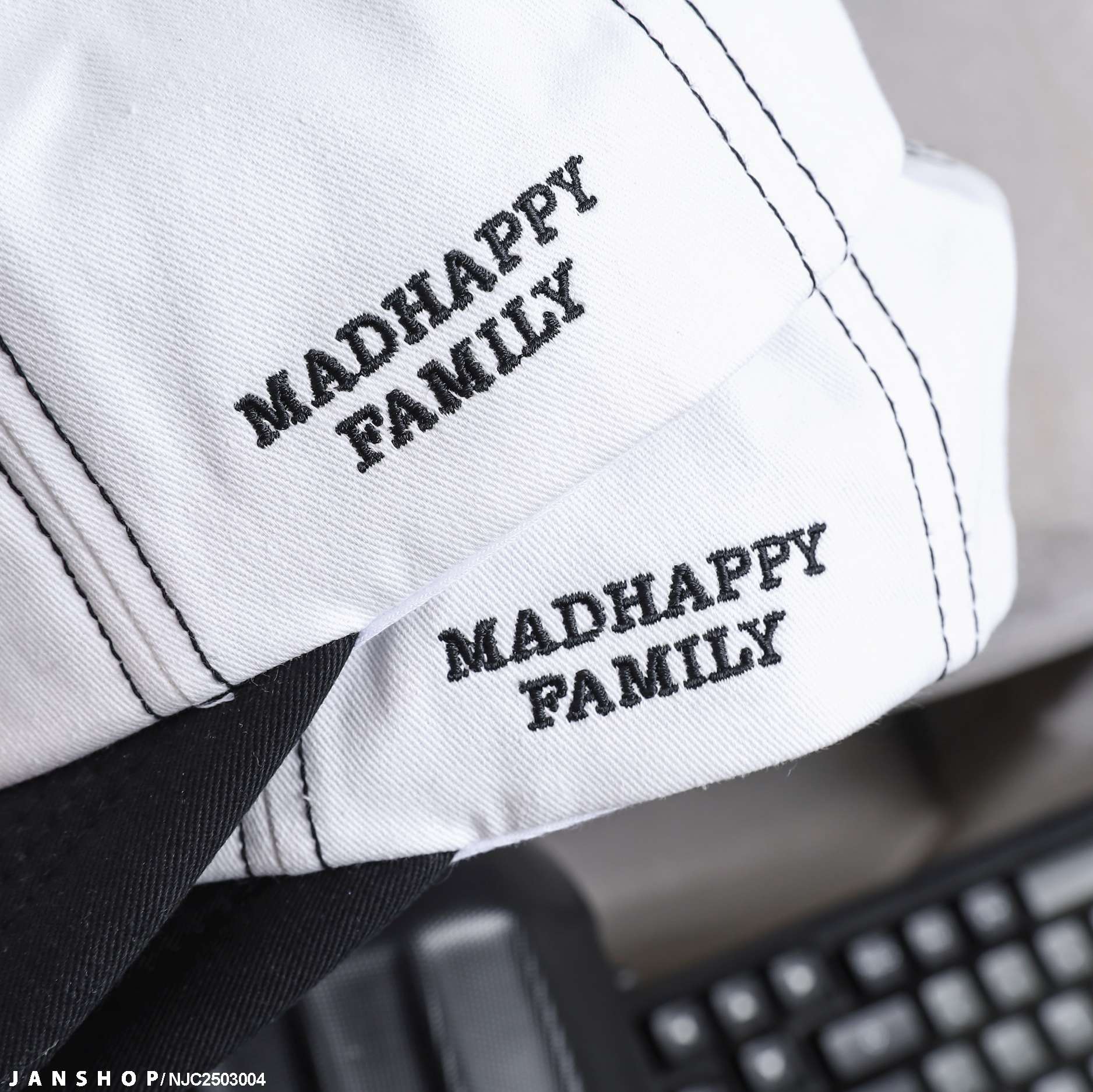 Nón J&CO Madhappy - Trắng