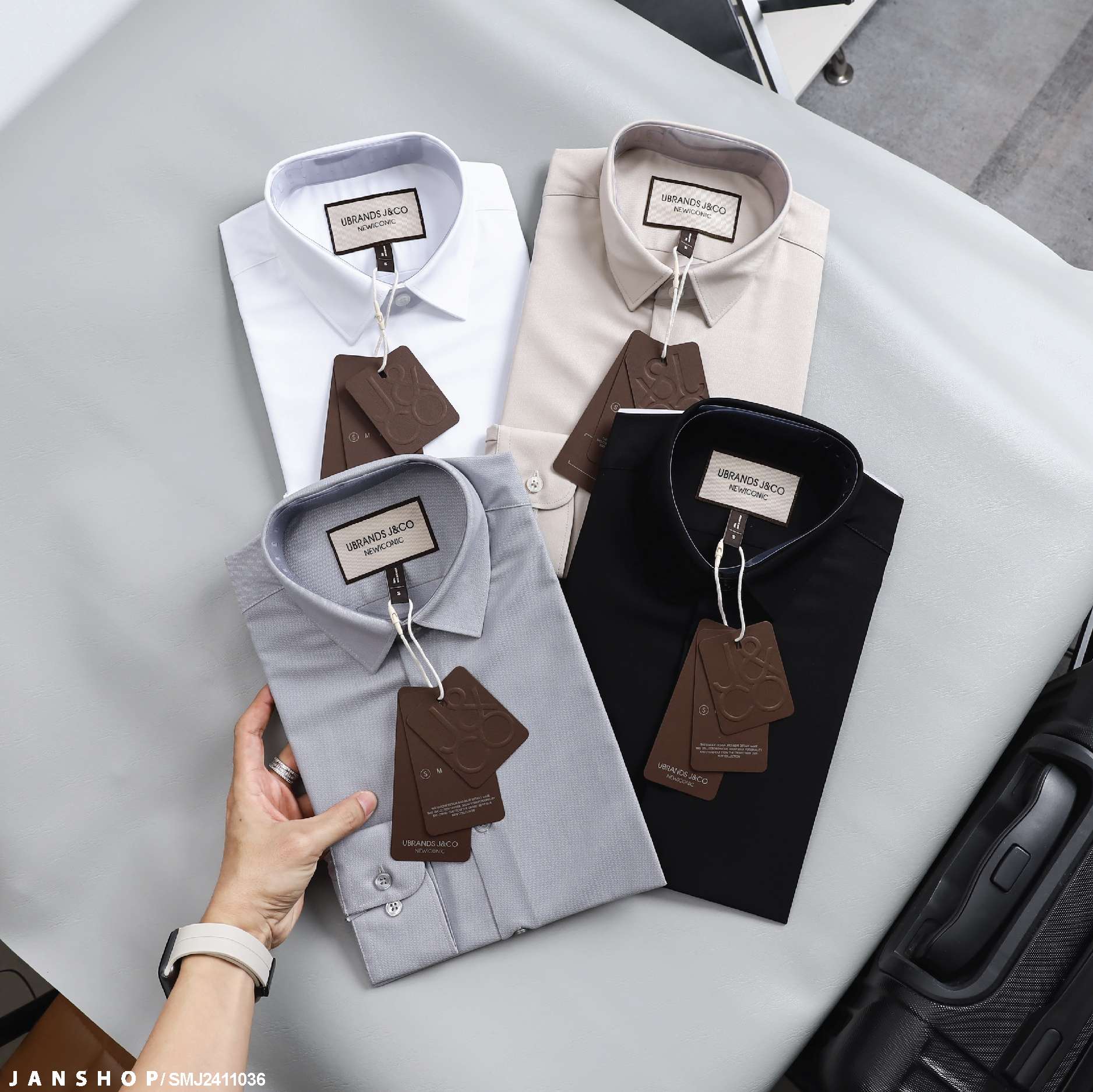 Sơ Mi Tay Dài J&CO Slimfit Great