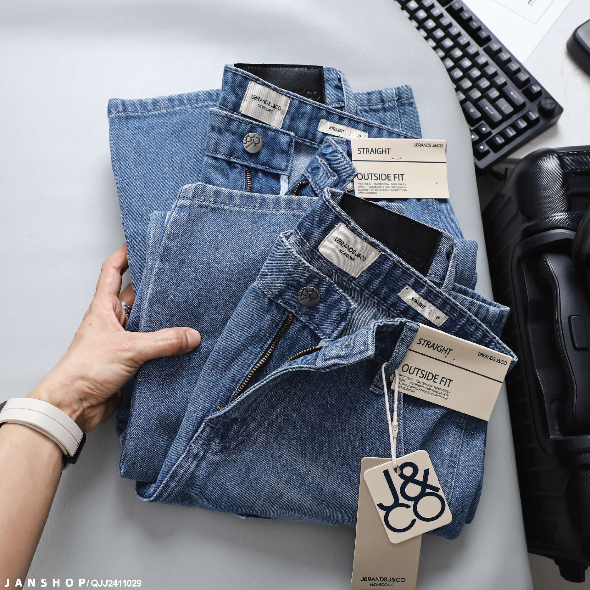 Quần Jean J&CO Straight Tough