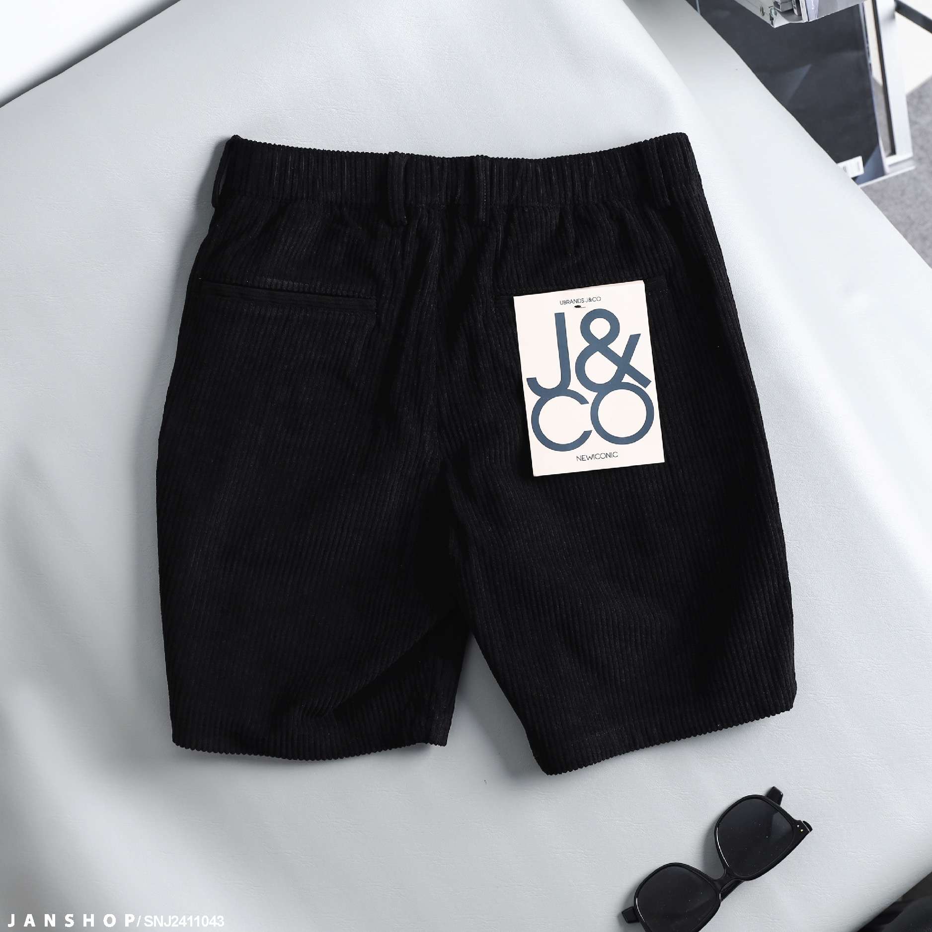 Short Nhung J&CO Slimfit Dove
