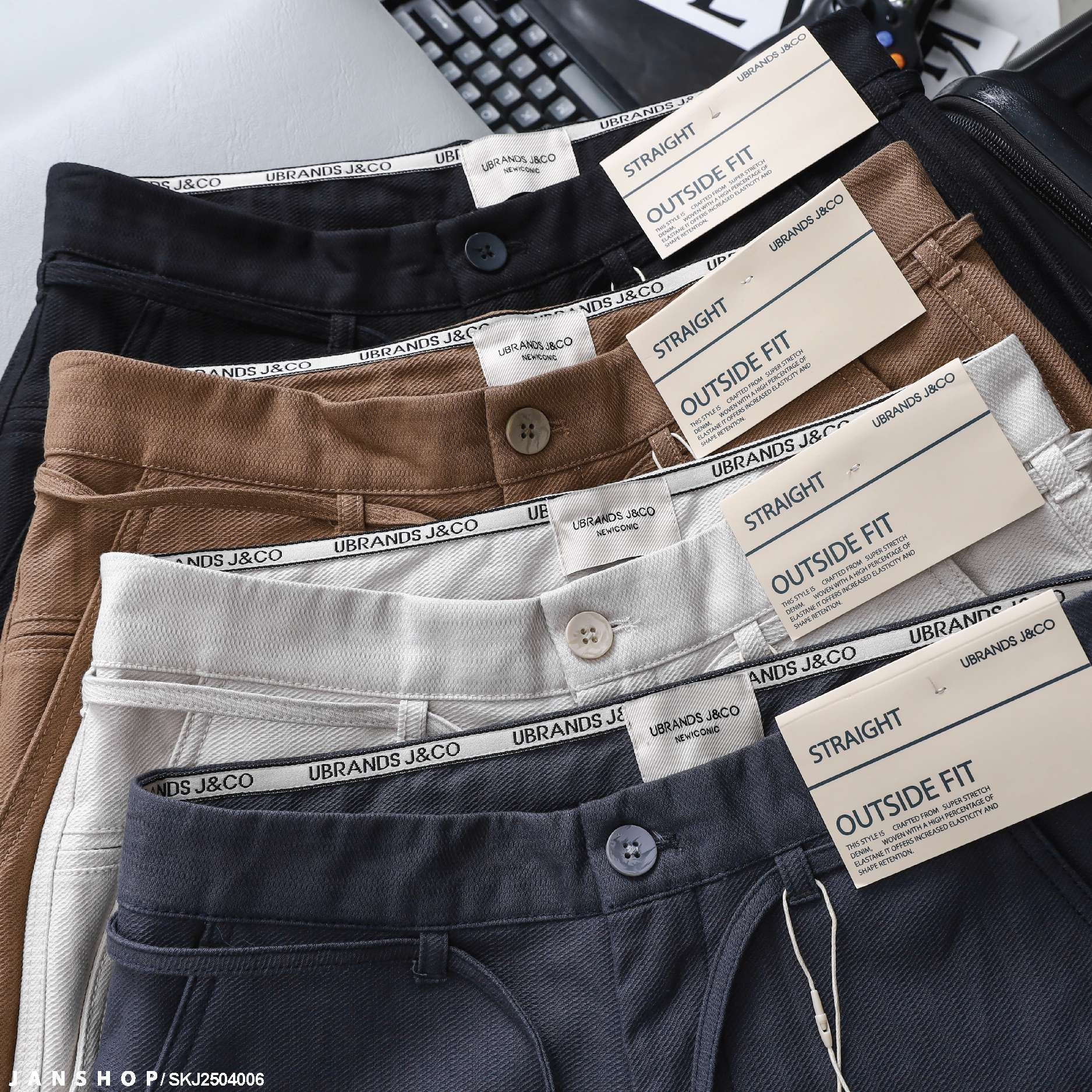 Shorts Kaki J&CO Relaxed Also