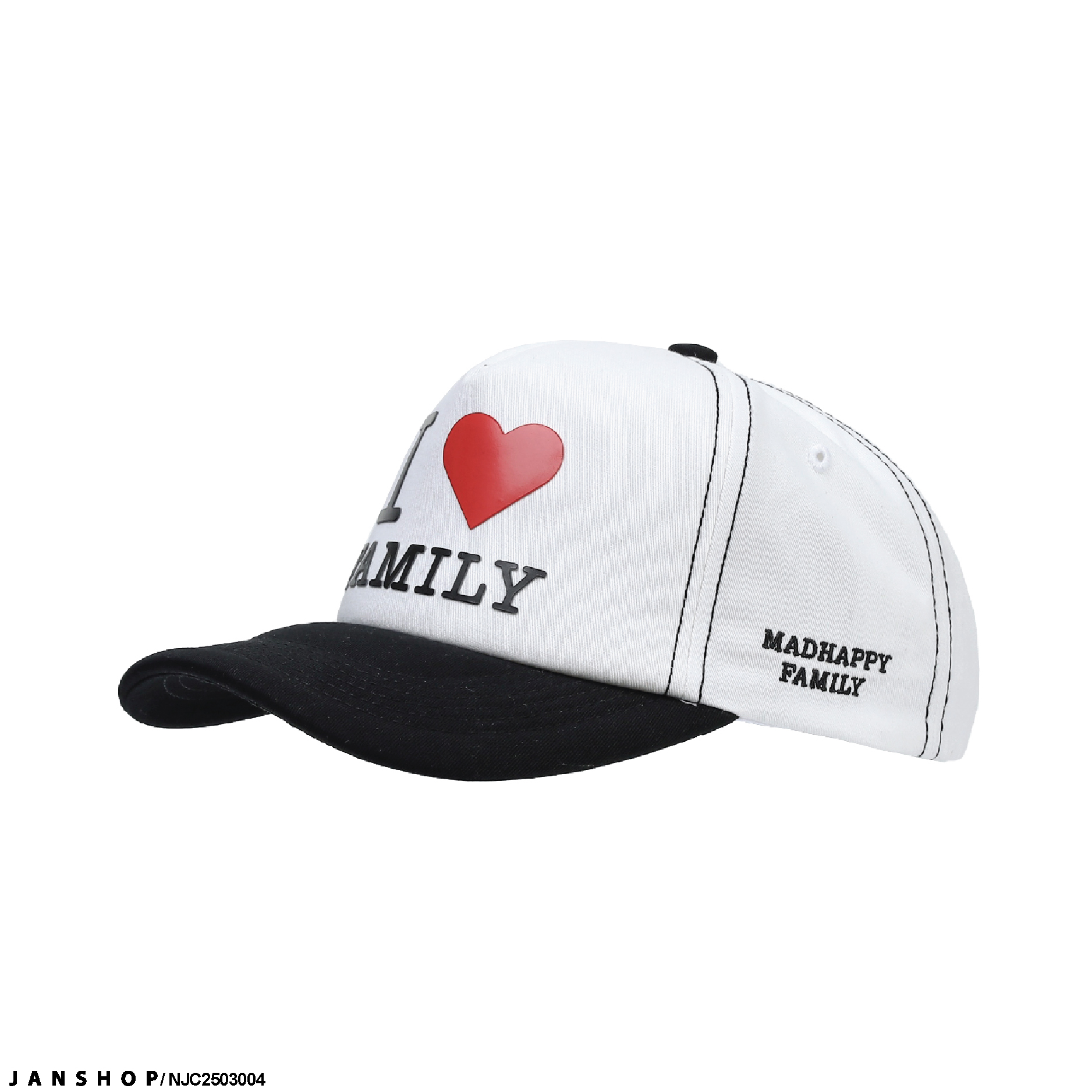Nón J&CO Madhappy - Trắng