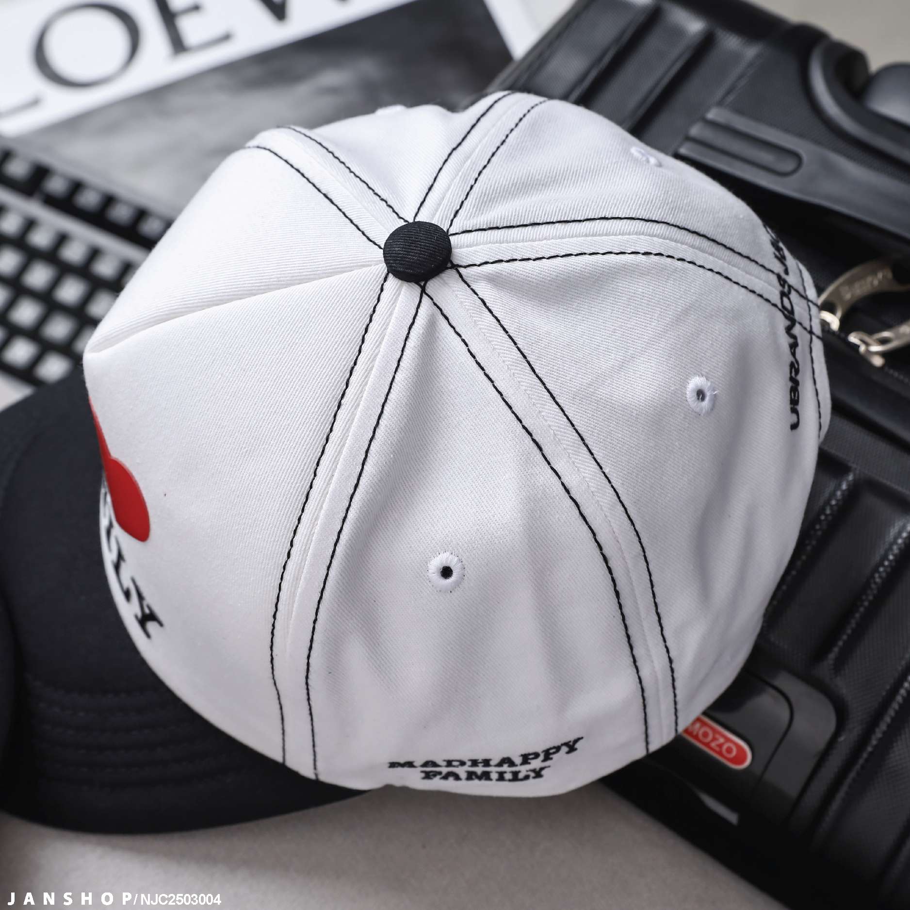 Nón J&CO Madhappy - Trắng