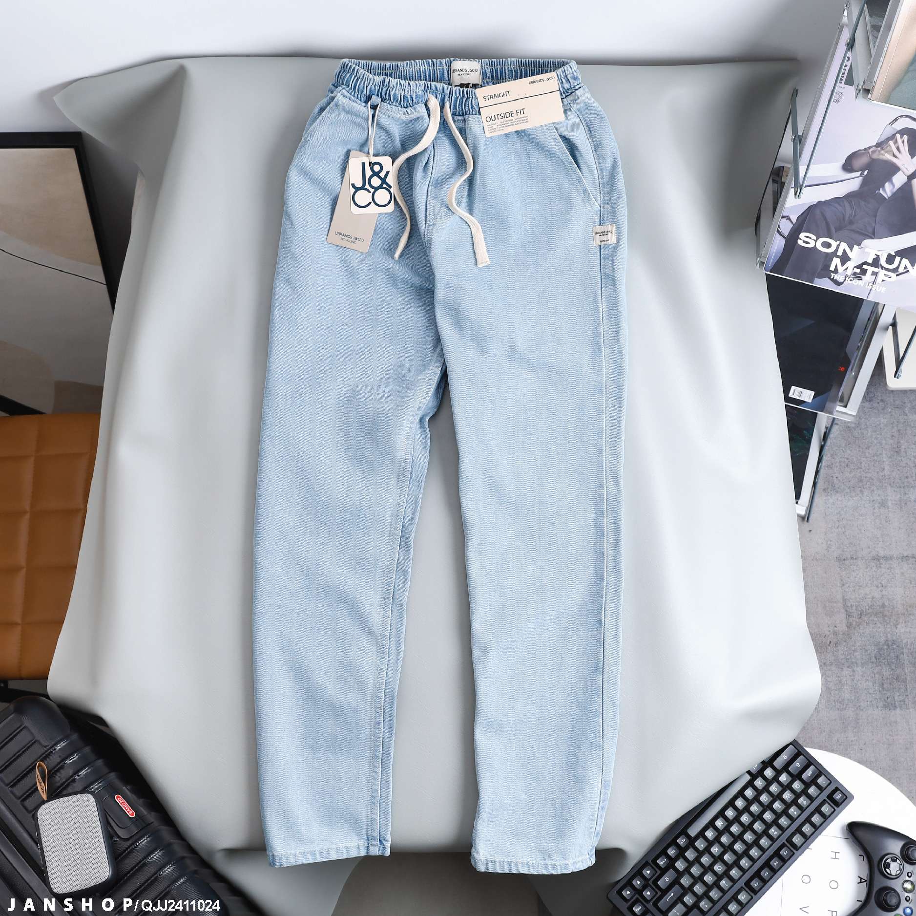 Quần Jean J&CO Straght Riley