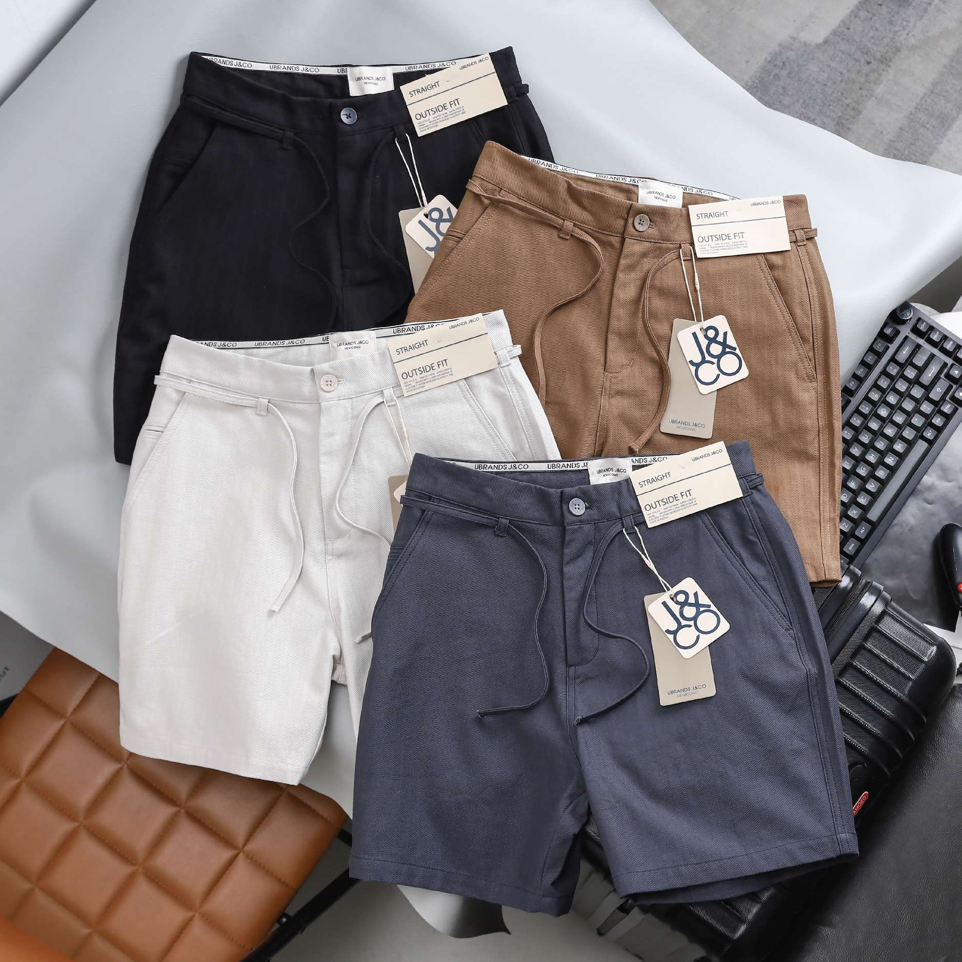 Shorts Kaki J&CO Relaxed Also