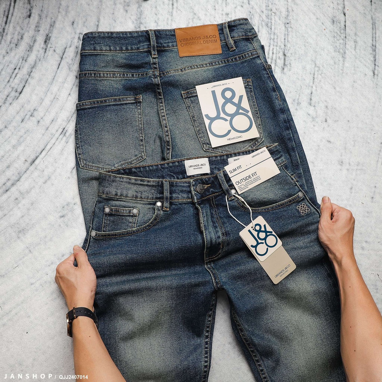 Quần Jean J&CO Slimfit Edward
