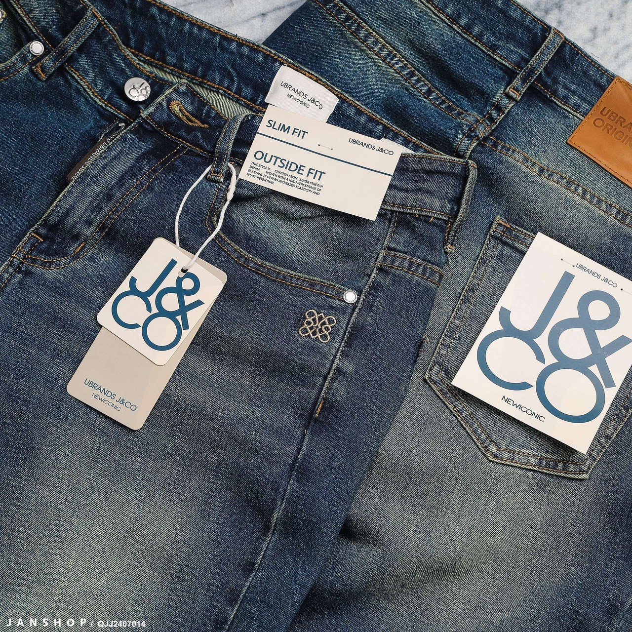 Quần Jean J&CO Slimfit Edward