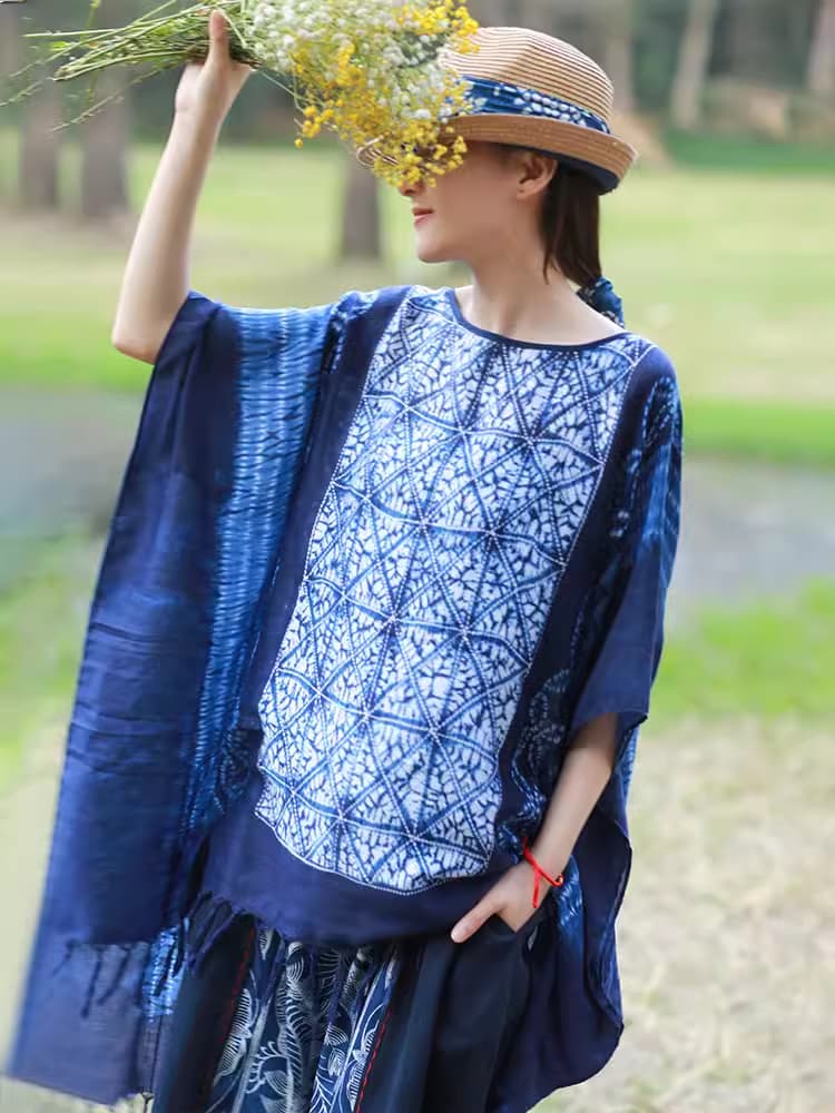 áo cotton thổ cẩm mới in hình cổ điển cần phải có trong tủ quần áo của bạn