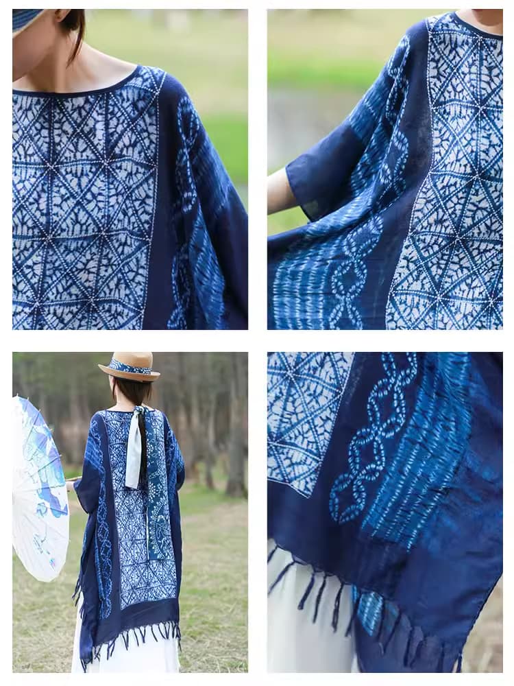 áo cotton thổ cẩm mới in hình cổ điển cần phải có trong tủ quần áo của bạn