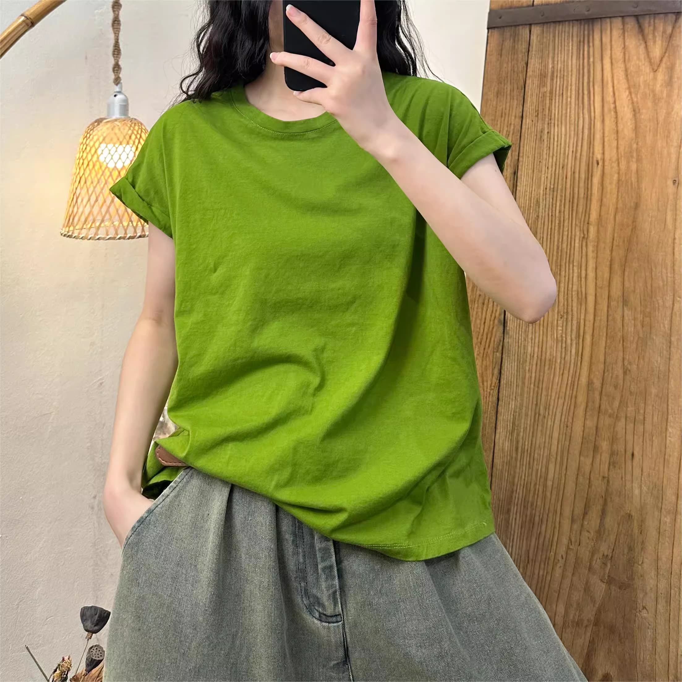 Áo phông ngắn cotton đến từ H u a l o  - Phong cách trẻ trung năng động cho mùa hè