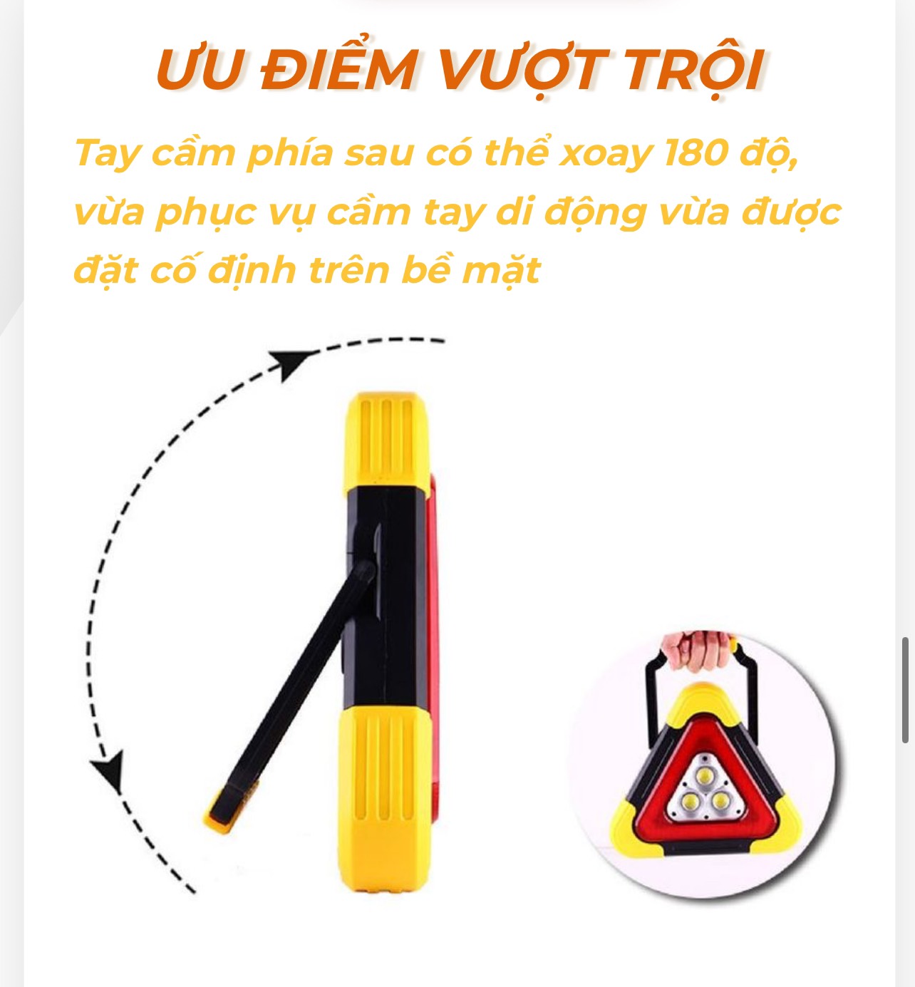 Đèn cứu hộ giao thông - Đèn đa năng.