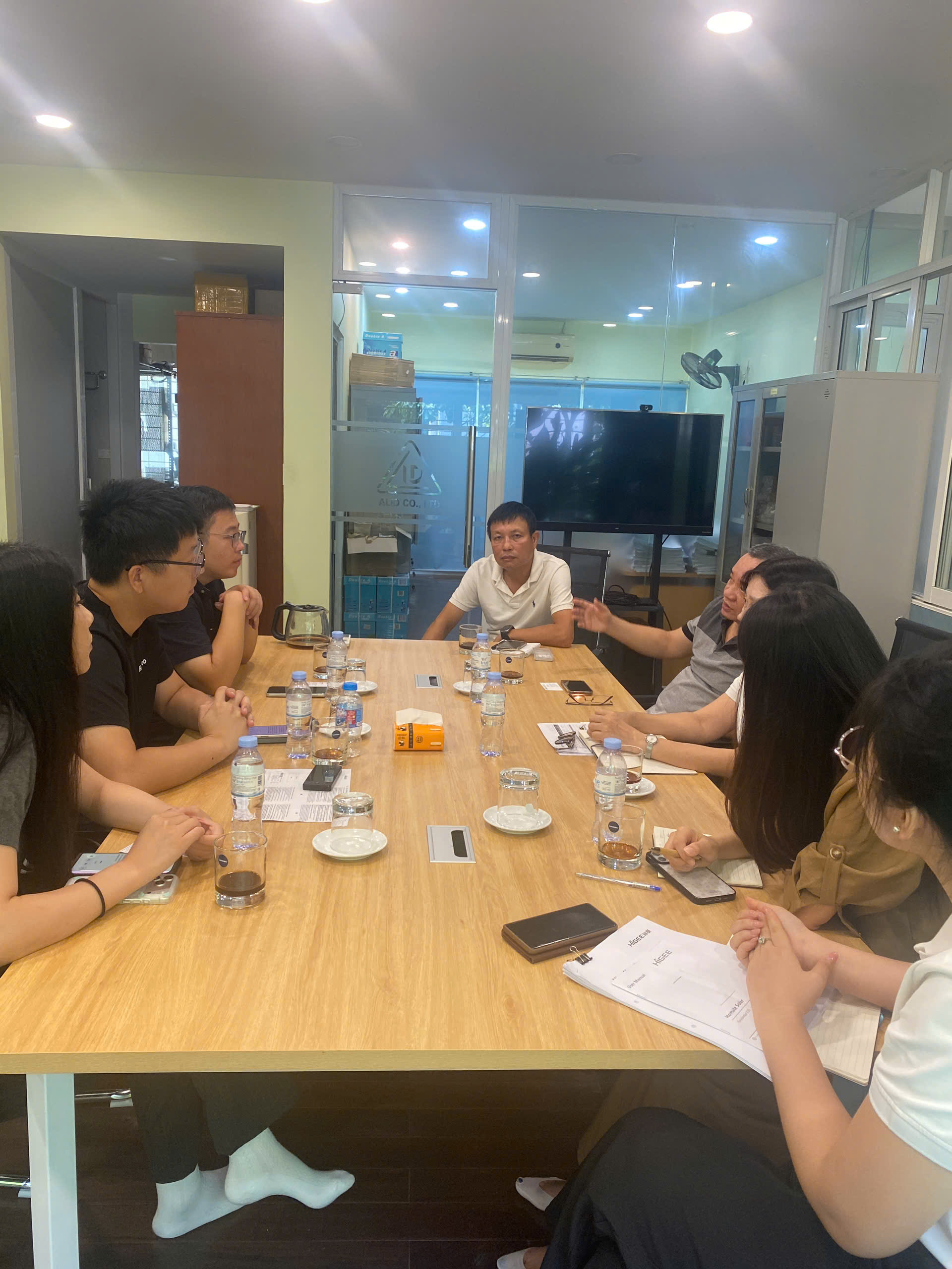 CÔNG TY JIANGSU HIGEE ENERGY THĂM VÀ LÀM VIỆC TẠI AULAC INDUSTRIES