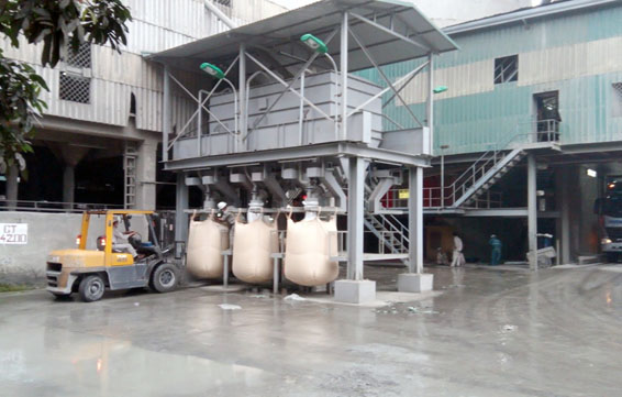 HỆ THỐNG ĐÓNG BAO JUMBO CHO DÂY CHUYỀN SẢN XUẤT XI MĂNG