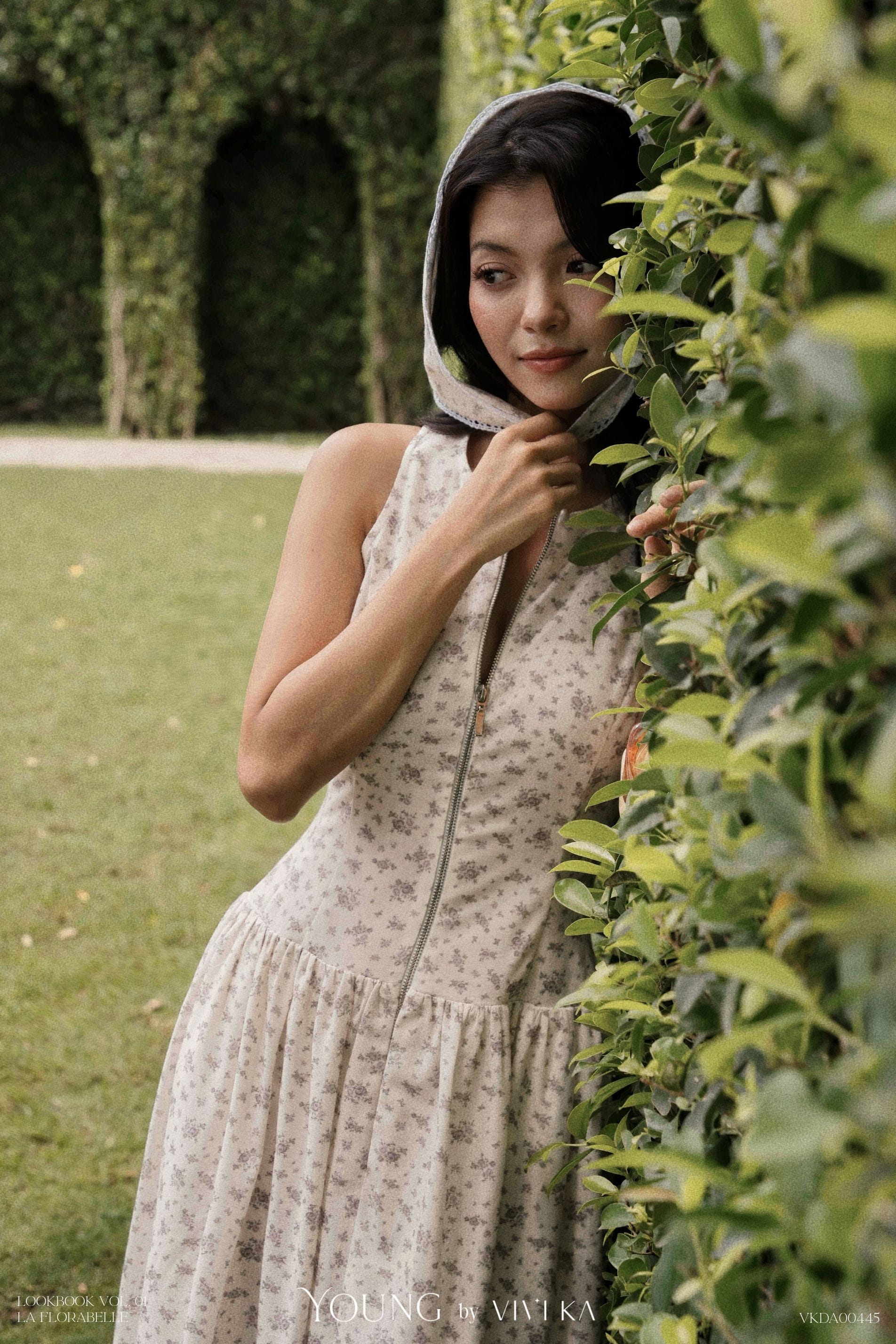 Đầm Emily phối khóa kéo
